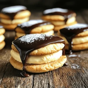 To make Easy Boston Cream Pie Cookie Bites, gather these simple ingredients: - 1 cup all-purpose flour - 1/2 teaspoon baking powder - 1/4 teaspoon salt - 1/2 cup unsalted butter, softened - 1/2 cup granulated sugar - 1 large egg - 1 teaspoon vanilla extract - 1/2 cup vanilla pudding mix (instant) - 1 cup milk - 1/2 cup semi-sweet chocolate chips - 1 tablespoon coconut oil - A pinch of powdered sugar for dusting These ingredients come together to create the perfect treat. The all-purpose flour gives the cookies a soft texture. Baking powder helps them rise, while salt enhances the flavor. The butter and sugar mix creates a creamy base. This helps the cookies stay moist and rich. The egg adds structure, and the vanilla extract gives a lovely aroma. For the creamy filling, we use instant vanilla pudding mix mixed with milk. The chocolate chips melt into a delicious glaze. Finally, a touch of coconut oil makes the chocolate shine. Once you have all your ingredients ready, you can follow the [Full Recipe] to create these delightful treats that everyone will love. 1. Preheat your oven to 350°F (175°C). Line a baking sheet with parchment paper. 2. In a medium bowl, whisk together the flour, baking powder, and salt. Set aside. 3. In a large mixing bowl, beat the softened butter and granulated sugar until creamy. 1. Add the egg and vanilla extract into the butter mix. Stir until well combined. 2. Gradually add the dry ingredients to the wet mix. Stir until just combined. 3. Scoop small balls of dough onto the prepared baking sheet. Press them down slightly to flatten. 4. Bake for 10-12 minutes or until the edges are lightly golden. Allow to cool on the baking sheet for a few minutes. Transfer to a wire rack to cool completely. 5. While the cookies cool, prepare the vanilla pudding. In a bowl, whisk together the instant pudding mix and milk until thickened. Refrigerate for 15 minutes. 1. Once the cookies cool, spread a dollop of vanilla pudding on half of the cookies. 2. Top with the remaining cookies to create cookie sandwiches. 3. For the chocolate glaze, melt the semi-sweet chocolate chips with coconut oil in a microwave-safe bowl. Heat in 30-second intervals until smooth. 4. Dip the tops of the cookie bites in the chocolate glaze. Allow excess to drip off and place them back on the parchment paper to set. 5. Once the glaze has hardened, dust the tops with a pinch of powdered sugar for a nice touch. For the full recipe, check the main article. Happy baking! To get the right cookie texture, start with softened butter. This step helps create a creamy mix. Cream the butter and sugar well, making it light and fluffy. Ensure your oven is fully preheated before baking. This helps the cookies rise evenly. To prevent cookies from spreading too much, chill your dough for 30 minutes. This keeps the cookies thicker. Also, keep the cookie balls about an inch apart on the baking sheet. This way, they won’t stick together while baking. To achieve perfect pudding thickness, use instant pudding mix. Mix it with cold milk and whisk for about two minutes. Let it sit for 15 minutes in the fridge. This waiting time helps it thicken up nicely. If it’s too thick, add a bit more milk. If it's too runny, just whisk for a little longer. For the best ways to dip and coat the cookie bites, melt the chocolate chips and coconut oil together. Use a microwave-safe bowl, heating in short bursts. Stir until smooth and shiny. Dip the tops of the cookie bites carefully. Let excess chocolate drip back into the bowl. Place them back on parchment paper to set without sticking. This creates a lovely, smooth glaze. {{image_2}} You can add fun flavors to your cookie bites. Try using different extracts like almond or coconut. Just a teaspoon can change the taste! You can also mix in different chocolates. Dark chocolate chips add a rich flavor. Or use white chocolate for a sweeter touch. Both options will make your treats unique. If you need gluten-free cookie bites, swap the flour for gluten-free flour. This keeps the taste and texture close to the original. For a dairy-free version, use coconut milk in the pudding. You can also replace butter with a dairy-free spread. These simple swaps make this recipe fit for everyone. Make your cookie bites festive for special occasions. For Halloween, add orange food coloring to the glaze. You can sprinkle candy corn on top for extra fun! During the holidays, mix in some crushed candy canes for a minty twist. Themed variations can make any celebration more special. To keep your Easy Boston Cream Pie Cookie Bites fresh, store them in an airtight container. This will help them stay soft and tasty. You can layer the cookie bites with parchment paper to avoid sticking. If you want to keep them for a longer time, you can freeze them. Just wrap each cookie bite in plastic wrap and place them in a freezer bag. At room temperature, these cookie bites last about 3 to 4 days. If you keep them in the fridge, they can last up to a week. The pudding filling may make them a bit softer over time, but they still taste great. Just make sure to check for any signs of spoilage before enjoying. If you want to enjoy your cookie bites warm, you can reheat them easily. Place them in the microwave for about 10 to 15 seconds. This will warm them up without melting the chocolate glaze. You can also pop them in a preheated oven at 300°F (150°C) for a few minutes. This method keeps the texture nice and fresh. How to make the cookies fluffier? To make cookies fluffier, use cold butter instead of softened. Cold butter helps create more air when mixed. You can also add an extra egg white for lift. Can I use homemade pudding instead of instant? Yes, you can use homemade pudding. Make sure it is thick before using. It will add a fresh taste and smooth texture to your bites. What’s the best way to freeze Boston Cream Pie Cookie Bites? To freeze the cookie bites, place them in a single layer on a baking sheet. Once frozen, transfer them to a freezer bag. They last well for up to three months. Why did my cookies spread too much? Cookies spread too much if the dough is too warm. Chill the dough for 30 minutes before baking. This helps keep their shape during baking. How do I avoid a runny pudding filling? To avoid runny pudding, let it set in the fridge for at least 15 minutes. You can also mix in a bit of cornstarch to help thicken it. Best coffee or beverages to pair with the cookie bites I recommend pairing these cookie bites with a rich coffee or a vanilla latte. The flavors enhance each other and create a balanced treat. Creative ways to serve at gatherings Serve them on a tiered stand for a festive look. You can also sprinkle extra powdered sugar on top for a touch of elegance. Add fresh berries around for color and flavor. For the full recipe, check out the details above. You’ve learned how to make delicious Boston Cream Pie Cookie Bites. We covered the ingredients, step-by-step instructions, and tips for success. Remember to experiment with different flavors and make it your own. Store them properly to keep them fresh. Don’t hesitate to try variations or address common questions. Enjoy making these sweet treats and share them with friends and family. Happy baking!
