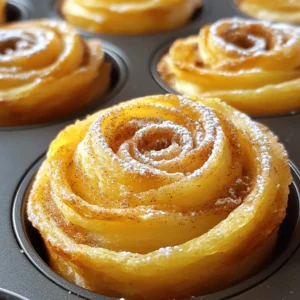 Here’s what you need to make delicious cruffins. Gather these simple items before you start: - 2 cups all-purpose flour - 1/4 cup granulated sugar - 1 packet (2 1/4 teaspoons) instant yeast - 1/2 teaspoon salt - 1/2 cup whole milk, warmed - 1/4 cup unsalted butter, melted - 1 large egg - 1/2 teaspoon vanilla extract - 1/4 cup brown sugar (for filling) - 1 tablespoon ground cinnamon (for filling) - 1/2 cup unsalted butter, softened (for spreading) - Powdered sugar for dusting (optional) These ingredients blend together to create a soft dough and a sweet filling. The combination of brown sugar and cinnamon gives cruffins their signature taste. The warm milk helps activate the yeast, while melted butter adds richness. Don't forget to have a bit of powdered sugar ready for a lovely finish! For the full recipe, check the details above. To start, you need to combine three key ingredients. In a medium bowl, add the warmed milk, melted butter, and granulated sugar. Stir this mixture well until the sugar dissolves completely. This step helps to create a sweet base for your cruffins. In another bowl, mix together the flour, instant yeast, and salt. Make sure these dry ingredients are blended well. Once combined, you will gradually add the wet mixture from the first bowl. This method ensures the yeast activates properly. Next, it's time to knead the dough. Transfer the combined mixture onto a floured surface. Knead it for about 5 to 7 minutes until the dough feels smooth and elastic. This process is vital, as it develops the gluten structure which gives the cruffins their delightful texture. After kneading, cover the dough with a clean cloth. Place it in a warm area and let it rise until it doubles in size, which usually takes about one hour. The warmth helps the yeast work its magic, making your cruffins light and fluffy. Once the dough has risen, roll it out on a floured surface into a rectangle about 1/4 inch thick. Spread the softened butter evenly over the surface. This adds richness and flavor to every bite. Now, mix brown sugar and cinnamon in a small bowl. Sprinkle this mixture evenly across the buttered dough. This step is crucial because it adds a sweet and spicy layer to your cruffins. Next, fold the dough into thirds, similar to folding a letter. Roll it out again into a rectangle and repeat the butter, brown sugar, and cinnamon process. This layering creates the flaky texture that makes cruffins special. Now, cut the folded dough into rectangles, about 3x4 inches. Take each rectangle and roll it tightly from the short edge to form a log. This step shapes your cruffins and builds their unique spiraled look. Place each cruffin log into a greased muffin tin, spiraling the dough up to fill each cup. This method ensures even baking and a beautiful shape. Allow the cruffins to rise again for about 30 minutes until they become puffy. While they rise, preheat your oven to 375°F (190°C). This temperature is perfect for getting that golden-brown crust. Bake the cruffins for 20 to 25 minutes or until they look delightfully golden. Let them cool slightly before dusting with powdered sugar, if desired. Enjoy your delicious cruffins! For the full recipe, check out the detailed instructions above. Kneading is key to getting the right texture. It helps develop gluten, giving cruffins their flaky layers. I knead the dough for about 5-7 minutes until it feels smooth and elastic. It should spring back when pressed. Next, rising is crucial. I find a warm spot helps the dough double in size. If it's too cold, the yeast won't work well. I often turn my oven on low for a few minutes, then turn it off. This creates a cozy spot for rising. For the perfect golden-brown color, watch your oven closely. I bake my cruffins at 375°F (190°C) for 20-25 minutes. The tops should look rich and toasty. If they brown too quickly, I cover them with foil. After baking, cooling time is important. I let them rest in the tin for about 5 minutes. Then, I move them to a wire rack. This keeps them from getting soggy. Cruffins pair well with coffee or tea. They also taste great with fruit spreads or cream cheese. I love serving them warm with a light dusting of powdered sugar. For special occasions, I arrange them on a beautiful platter. A sprinkle of berries or mint leaves adds a nice touch. Presentation matters, and these treats deserve it! For the full recipe, check out the [Full Recipe]. {{image_2}} You can fill cruffins with many tasty treats. Try chocolate chips for a sweet twist. Fruit preserves, like raspberry or apricot, add a fresh burst of flavor. For a unique touch, use lemon curd or peanut butter. If you're in the mood for something savory, consider cheese and herbs. A mix of goat cheese and sun-dried tomatoes works great. You can also try spinach and feta for a Mediterranean vibe. Each filling brings new joys to the cruffin experience. If you need gluten-free cruffins, use gluten-free flour blends. They work well in this recipe. You might need to adjust the liquid a bit. For vegan cruffins, replace the egg with a flaxseed mixture. Mix one tablespoon of flaxseed meal with three tablespoons of water and let it sit for five minutes. Use almond milk instead of whole milk. Swap butter for coconut oil or vegan margarine. These adjustments keep the cruffins tasty while catering to your needs. Cruffins have made waves around the globe, inspiring different styles. In Australia, bakers add local flavors like Vegemite or Tim Tams. In France, pastry chefs often fill cruffins with rich creams or custards. This makes them more like classic pastries. In contrast, traditional pastries like croissants focus on buttery layers without fillings. Cruffins combine the best of both worlds. They keep the flaky layers while adding delicious fillings. This fusion of styles makes cruffins a delightful treat to explore. For the full recipe, check out the Delicious Cruffins section! To keep your cruffins fresh, store them in an airtight container. This method helps to lock in moisture and flavor. If you want to keep them even longer, wrap them in plastic wrap and then place them in a container. - Recommended storage times: - At room temperature: 1-2 days - In the fridge: up to 5 days - In the freezer: up to 3 months For the best results, reheat cruffins in the oven. This method helps them regain their flaky texture. Preheat your oven to 350°F (175°C). Place cruffins on a baking sheet and heat for about 10 minutes. - Tips for enjoying cruffins later: - You can also use a toaster oven for quick reheating. - If you want a warm treat, try microwaving for 10-15 seconds. But be careful, as this may make them a bit chewy. Enjoy your cruffins warm, and don't forget to check out the Full Recipe for more tips and details! Cruffins are a delightful mix of croissants and muffins. They have flaky layers like croissants but are shaped like muffins. This tasty pastry comes from San Francisco. The idea is to take a classic croissant dough, roll it up, and bake it in a muffin tin. This method gives cruffins their unique shape and texture. You can fill them with sweet or savory fillings, making them very versatile. Yes, you can freeze cruffins! To freeze, let them cool completely. Wrap each cruffin tightly in plastic wrap. Place them in a freezer bag or container. They can stay good for up to three months. When you want to eat them, simply thaw on the counter. Reheat in the oven at 350°F (175°C) for about 10 minutes. This helps them regain their flaky texture. Serve cruffins warm for the best flavor. You can dust them with powdered sugar for a sweet touch. They pair well with coffee or tea. For a fun twist, try adding a scoop of ice cream or fresh fruit on top. You can also spread a bit of butter or jam inside for extra flavor. Absolutely! You can prepare the dough a day in advance. After kneading, cover it and place it in the fridge overnight. In the morning, you can shape and bake them. Just remember to let them rise before baking. This makes breakfast easy and yummy! You can find great cruffins at local bakeries or cafes. Look for places known for their pastries. Some popular spots may include artisanal bakeries or coffee shops. If you're in San Francisco, try the original place where cruffins were born. Many bakeries now offer unique flavors, so keep an eye out for exciting options! For a homemade treat, check out the Full Recipe to create your own cruffins at home. Making cruffins is fun and rewarding. We covered every step, from the ingredients to baking tips. You can create a delicious treat by following this guide. Remember to knead well for texture and let the dough rise fully. Enjoy experimenting with fillings and serving ideas to impress your friends. Whether you choose sweet or savory, cruffins are sure to please. Keep them fresh by storing correctly and reheating them right. Dive in and enjoy your cruffin-making adventure!