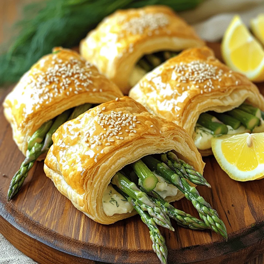 Asparagus Puff Pastry Bundles Delightful and Easy Treat