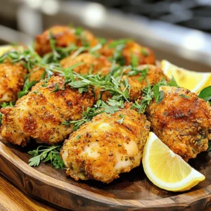 To make the best oven fried chicken, you need fresh ingredients. Here’s what you’ll need: - 1 whole chicken (4-5 pounds), cut into pieces - 1 cup buttermilk (or milk with lemon juice) - 2 cups all-purpose flour - 1 teaspoon garlic powder - 1 teaspoon onion powder - 1 teaspoon smoked paprika - 1 teaspoon dried thyme - 1 teaspoon dried oregano - 1 teaspoon salt - ½ teaspoon black pepper - ½ teaspoon cayenne pepper (adjust for spice level) - Cooking spray or olive oil for drizzling Using quality ingredients makes a big difference. The chicken should be fresh and well-cut. Buttermilk adds moisture and helps the chicken stay tender. The flour and spices create a crispy coating that packs flavor. Each spice adds its own unique taste, so don’t skip them! I love using smoked paprika for a nice, smoky flavor. The cayenne gives it a kick, but you can adjust that if you prefer less heat. Cooking spray or olive oil helps create that golden crust. These ingredients come together for a dish that is truly mouthwatering. If you want to try the full recipe, check out the details above! Marinating the chicken in buttermilk is key for great flavor. The acid in buttermilk helps to tenderize the meat. This makes your chicken juicy and full of taste. I recommend soaking the chicken for at least 2 hours. If you have time, marinate it overnight for the best results. Next, you will prepare the coating. In a large shallow dish, mix the dry ingredients. Combine the flour, garlic powder, onion powder, smoked paprika, thyme, oregano, salt, black pepper, and cayenne pepper. It’s important to mix these well to ensure every bite is flavorful. Now, it's time to bake the chicken. Preheat your oven to 425°F (220°C). Line a baking sheet with parchment paper, or use a silicone mat. This helps prevent sticking. Place a wire rack on the sheet to lift the chicken. This allows hot air to circulate around it. Coat each chicken piece with the flour mix after removing it from the buttermilk. Let any extra buttermilk drip off before dredging. Shake off any excess flour to avoid clumps. Now, place the chicken on the wire rack. For extra crispiness, drizzle a little olive oil on top. You can also spray it lightly with cooking spray. Bake the chicken for 35-45 minutes. The chicken should be golden-brown and reach an internal temperature of 165°F (74°C). Flip the pieces halfway through baking for even cooking. For the full recipe, check out the detailed steps provided. To get that perfect crunch, oil spray or drizzle is key. A light mist helps the coating crisp up nicely. It adds flavor without making the chicken greasy. Using a wire rack is also important. It keeps the chicken elevated and allows hot air to circulate. This way, all sides cook evenly. Don’t be shy about adjusting your seasonings. You can add more garlic powder for a bold taste. Want a kick? Add more cayenne pepper! You can also mix in different spice blends. Try curry powder or Italian herbs for a fun twist. Each change can give you a unique flavor. Avoid overcrowding the baking sheet. This can trap steam and make your chicken soggy. Always give each piece space to breathe. Another mistake is not letting the chicken rest after cooking. Resting helps the juices settle, keeping the chicken moist and tasty. {{image_2}} You can change the herbs to make new flavors. Try using rosemary for a woodsy taste. Basil gives a fresh note that brightens the dish. You can also mix in parsley or sage for something different. Just remember to chop the herbs finely before adding them to your flour mix. This helps release their aroma and flavor. If you need a gluten-free recipe, you can swap all-purpose flour for gluten-free flour. Look for blends that include rice flour or almond flour. These options work well and still give you a crispy crust. You can also use cornstarch or a mix of these flours. Just be sure to check the labels to avoid any gluten contamination. For a twist, you can use an air fryer. It makes the chicken extra crispy with less oil. Set your air fryer to 400°F (200°C). Cook the chicken pieces in batches to avoid overcrowding. This method cuts down on cooking time while still making the skin nice and crunchy. Just adjust the cooking time to about 25-30 minutes and check for doneness. To store your leftover oven-fried chicken, let it cool first. Place the chicken pieces in an airtight container. This keeps moisture in and prevents drying out. Consume the chicken within 3 to 4 days for the best taste and quality. If you wait too long, it may lose its great flavor and texture. If you want to keep the chicken longer, freezing is a great option. Wrap each piece in plastic wrap, then place them in a freezer-safe bag. Remove as much air as possible to avoid freezer burn. You can freeze the chicken for up to 3 months. When you are ready to eat, thaw it in the fridge overnight before reheating. To keep the chicken crispy, reheat it in the oven. Preheat your oven to 375°F (190°C). Place the chicken on a wire rack over a baking sheet. This allows hot air to circulate around it. Heat for about 15-20 minutes, or until warmed through. This method helps restore some of that crispy texture you love. Enjoy your oven-fried chicken just as good as the first day! Yes, you can use skinless chicken. However, the skin helps lock in moisture and adds crispiness. Without it, the chicken may be less juicy and lack some texture. If you choose skinless, consider marinating longer to keep it tender. To spice up your chicken, add more cayenne pepper to the flour mix. You can start with an extra half teaspoon or more, based on your taste. Other spices like chili powder or crushed red pepper also add heat. Mix and match to find your perfect spice level! Oven-fried chicken goes well with many sides. Classic choices include creamy coleslaw, smooth mashed potatoes, or buttery corn on the cob. For a fresh touch, try a simple green salad or roasted vegetables. These sides balance the richness of the chicken. To ensure even cooking, use a wire rack on your baking sheet. This lets hot air circulate around the chicken, cooking it evenly. Flip the pieces halfway through baking to brown all sides. Always check the internal temperature. It should reach 165°F (74°C) to be safe to eat. Oven-fried chicken is a delicious dish you can make at home. You start with marinated chicken in buttermilk, which keeps it juicy. Mixing the right spices in the coating gives it great taste. Remember to avoid crowding your baking sheet for the crispiest results. You can switch up the herbs or try gluten-free options for variation. Proper storage keeps leftovers fresh, and reheating well preserves crispiness. Enjoy your flavorful creation with tasty sides. Your kitchen can be a place of great meals!