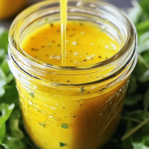 To make a simple and delicious lemon vinaigrette, you need fresh and quality ingredients. Here’s what you will need: - Fresh lemon juice - Extra virgin olive oil - Dijon mustard - Honey or maple syrup - Garlic - Salt and pepper - Fresh herbs (parsley or basil) These ingredients come together to create a bright, zesty flavor. Fresh lemon juice gives that tartness we love. Extra virgin olive oil adds richness and depth. Dijon mustard brings a bit of spice and helps emulsify the dressing, making it smooth. Honey or maple syrup adds a touch of sweetness to balance the acidity. Garlic gives it a nice kick, while salt and pepper enhance all the flavors. Finally, fresh herbs add freshness and color to your vinaigrette. For the Full Recipe, follow the steps to whip up this tasty dressing. Experiment with the herbs you like best, or stick to classic parsley or basil. Enjoy bringing bright flavors to your meals! 1. Combining the base ingredients: Start by grabbing a small mixing bowl. Pour in 1/4 cup of fresh lemon juice. Add 1 tablespoon of Dijon mustard and 1 tablespoon of honey or maple syrup. Toss in one small minced garlic clove. Whisk these ingredients together until they blend well. 2. Emulsifying with olive oil: Slowly drizzle in 1/2 cup of extra virgin olive oil while you whisk. This step is key. It helps to emulsify the dressing, giving it a creamy texture. Keep whisking until the mixture is smooth and well combined. 3. Adjusting seasoning and flavor balance: Now, add salt and pepper to taste. I like to start with a pinch of each. Taste the dressing and see if you need to adjust it. If it’s too tart, add a bit more honey. If it’s too sweet, add a splash of lemon juice. Stir in 1 teaspoon of finely chopped fresh herbs for that extra pop of flavor. - Best ways to use lemon vinaigrette: This dressing shines on salads. Drizzle it over fresh greens or your favorite mixed salad. It also works great on grilled vegetables or as a marinade for chicken. - Drizzling technique over salads: When serving, use a light hand. Drizzle the vinaigrette in a circular motion across the salad. This technique ensures even coverage and makes your dish look pretty. - Keeping in refrigerator: Store the dressing in a jar with a tight lid. It will keep fresh in your refrigerator. - How long the dressing lasts: Homemade lemon vinaigrette lasts about one week in the fridge. Be sure to give it a good shake before each use, as it may separate over time. Enjoy your zesty creation! For the full recipe, check the ingredients and instructions above. To make your lemon vinaigrette shine, you can adjust the acidity and sweetness. If you like it tangy, add more lemon juice. For a sweeter taste, add a bit more honey or maple syrup. It’s all about finding the balance you enjoy. When mixing your vinaigrette, whisking well is key. Start by whisking the base ingredients in a bowl. Then, slowly drizzle in the olive oil while whisking. This process helps create a smooth texture. If you want an even creamier dressing, try using an immersion blender. Lemon vinaigrette packs a punch with its fresh ingredients. The main components have great nutritional value. Fresh lemon juice is high in vitamin C, which helps boost your immune system. Olive oil is filled with healthy fats that support heart health. Honey adds sweetness but also antioxidants. Using lemon vinaigrette can have several health benefits. It can aid digestion and promote hydration. The fresh herbs you add bring extra vitamins and minerals. This dressing not only tastes great, but it can also contribute to a healthy diet. {{image_2}} You can make your lemon vinaigrette even better. Adding fruits like berries or mango gives it a sweet twist. The burst of flavor pairs well with the tangy lemon. Try mixing in fresh herbs, too. Basil or mint can add a nice kick. You can also infuse the vinaigrette with spices. A pinch of cumin or paprika can change the taste. Experimenting with these flavors makes each batch unique. Lemon vinaigrette is not just for salads. You can pour it over pasta dishes for a zesty flair. Toss it with warm pasta and veggies for a delightful meal. It also works great as a marinade for proteins. Use it on chicken or fish before grilling. This adds flavor and helps keep the meat juicy. The options are endless, so get creative and enjoy! For the full recipe, check [Full Recipe]. To keep your lemon vinaigrette fresh, you need the right jars. A clean glass jar works best. Glass does not hold smells and keeps flavors intact. Always use an airtight container. This helps keep your dressing safe from air and light. For freshness, store your vinaigrette in the fridge. It will stay good for about a week. Before you use it, give it a good shake. The ingredients may separate, but that's normal. If you notice any off smells or colors, it is best to throw it away. Can you freeze lemon vinaigrette? Yes, you can! Freezing can help if you make too much. However, the texture may change a bit. Freezing can break the emulsion. This means it might look a bit different after thawing. To thaw, put it in the fridge overnight. If you need it quicker, run the jar under cool water. Once thawed, whisk it well to mix the ingredients again. If it looks clumpy, use a blender for a smooth finish. Enjoy it fresh on salads or as a dip! You can find the full recipe above to get started. Homemade lemon vinaigrette lasts about one week in the fridge. Store it in a sealed jar. Over time, the flavors may change a bit, but it should still taste good. Always check for signs of spoilage, like off-smells or changes in color. If you notice these, it’s best to toss it. You can use bottled lemon juice, but fresh is better. Fresh lemon juice tastes brighter and more vibrant. Bottled juice may have added preservatives, which can change the flavor. If you choose bottled juice, look for one without any additives for a closer taste to fresh. Lemon vinaigrette works well on many dishes. Drizzle it over mixed greens, spinach salads, or grilled vegetables. You can also use it on chicken, fish, or roasted potatoes. It adds a nice zing to pasta salads too. Feel free to get creative and try it on your favorite dishes! To make this recipe vegan, simply replace honey with maple syrup. Both sweeteners add flavor, but maple syrup is plant-based. Everything else in the recipe is already vegan-friendly, so you’re good to go! This way, everyone can enjoy this tasty lemon vinaigrette. For the full recipe, check the section above. This blog post covered everything you need to know about lemon vinaigrette. We explored key ingredients and how to make the dressing step by step. I shared ideas for serving, storage tips, and delightful variations. You learned about the health benefits and how to adapt the recipe. In summary, lemon vinaigrette is a versatile and healthy addition to your meals. Try it on salads, pasta, or as a marinade. Enjoy adding your own twist to this classic dressing!