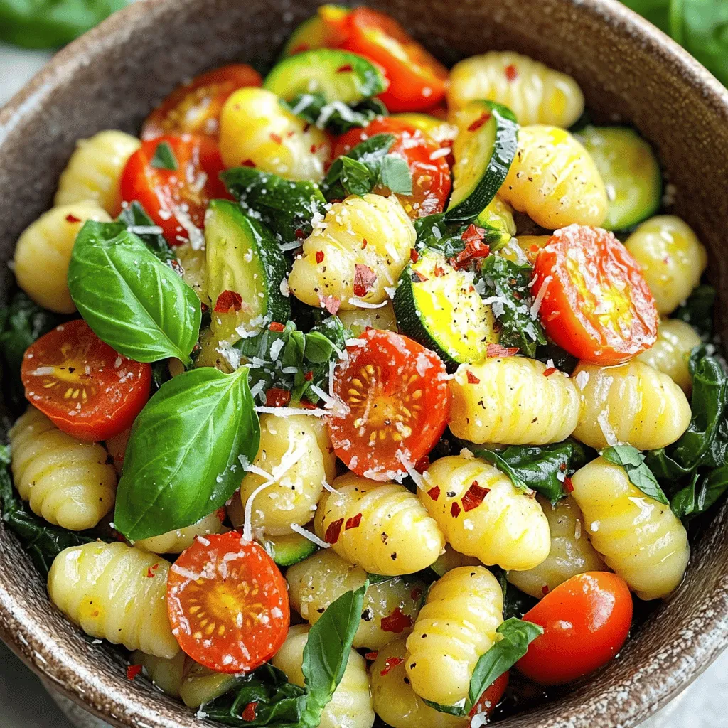 Easy Summer Gnocchi Flavorful and Fresh Recipe Guide