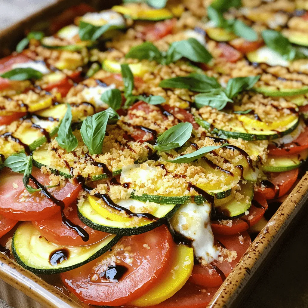 Tomato Zucchini Casserole Flavorful and Comforting Dish