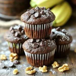 - 1 cup grated zucchini - 1 cup all-purpose flour - 1/2 cup cocoa powder - 1/2 cup granulated sugar - 1/4 cup brown sugar - 1/3 cup vegetable oil - 1 teaspoon baking soda - 1/2 teaspoon baking powder - 1/4 teaspoon salt - 1 teaspoon vanilla extract - 1/2 cup semi-sweet chocolate chips - 1/2 cup chopped walnuts (optional) These ingredients make your muffins rich and moist. The zucchini adds nutrition while keeping the muffins soft. Cocoa powder gives that deep chocolate flavor. The combination of granulated and brown sugar creates a balanced sweetness. Vegetable oil helps the muffins stay moist, while the baking soda and baking powder ensure they rise well. You can add chocolate chips for extra gooeyness and walnuts for crunch. If you want a nut-free option, skip the walnuts. You can find the full recipe for Bakery Style Double Chocolate Zucchini Muffins in the detailed section above. Enjoy mixing these ingredients for a delightful treat! - Preheat the oven to 350°F (175°C). - Line your muffin tin with paper liners. - Mix 1 cup of grated zucchini with granulated sugar and brown sugar. - Let it sit for about 10 minutes. This helps the zucchini release moisture. - In a bowl, whisk together 1 cup of flour, 1/2 cup of cocoa powder, 1 teaspoon of baking soda, 1/2 teaspoon of baking powder, and 1/4 teaspoon of salt. - Add 1/3 cup of oil, 2 large eggs, and 1 teaspoon of vanilla to the zucchini mixture. - Stir until it is smooth and combined. - Gradually add the dry ingredients to the wet mixture. - Gently fold in 1/2 cup of semi-sweet chocolate chips and 1/2 cup of chopped walnuts, if you like. - Spoon the batter into the prepared muffin tin, filling each cup about 3/4 full. - Bake for 18-20 minutes. Check with a toothpick to see if they are done. If it comes out clean or with a few moist crumbs, they are ready. For the complete recipe, check out the Full Recipe section! To avoid over-mixing, mix the dry and wet ingredients until just combined. A few lumps are okay. Over-mixing can lead to tough muffins. Letting the zucchini sit after mixing it with sugar is key. This step helps release moisture, making your muffins moist and tender. Just let it rest for about 10 minutes before adding the other ingredients. Using coconut oil can add a nice richness. It also gives a slight coconut flavor, which pairs well with chocolate. Make sure it’s melted but not hot when you add it to the mixture. For baking, I love semi-sweet chocolate chips. They melt beautifully and add a rich chocolate taste. You can also use dark chocolate for a more intense flavor. Serve the muffins warm for the best taste. A light dusting of powdered sugar on top looks great. For an extra treat, add a scoop of vanilla ice cream on the side. Pair these muffins with a cup of coffee or a glass of cold milk. The rich flavors will complement each other perfectly. You can find the full recipe for Bakery Style Double Chocolate Zucchini Muffins above. {{image_2}} You can swap out regular flour for whole wheat flour. This change adds fiber and nutrients. It also gives a nice nutty flavor. If you want to cut sugar, try using applesauce. It keeps the muffins moist while reducing sugar. You can also use half the sugar without losing taste. The muffins will still be sweet and rich. Spices can bring new life to your muffins. Adding cinnamon or nutmeg adds warmth and depth. You can also mix in different nuts or chocolate types. Try using dark chocolate chips for a richer taste. Chopped almonds or pecans add a nice crunch. These little changes can make your muffins unique and exciting. For a vegan version, replace eggs with flaxseed meal or applesauce. Mix one tablespoon of flaxseed meal with three tablespoons of water. Let it sit for a few minutes to thicken. For gluten-free muffins, use almond flour or a gluten-free flour mix. Both options work well and keep the muffins tasty. These simple swaps ensure everyone can enjoy your muffins. Store your Bakery Style Double Chocolate Zucchini Muffins at room temperature. Use an airtight container to keep them fresh. This method prevents them from drying out. You can also use a zip-top bag for easy storage. Place a paper towel inside to absorb any moisture. Enjoy them within three days for the best taste. For longer storage, freezing your muffins is a great option. Wrap each muffin in plastic wrap. Then, place them in a zip-top freezer bag. This prevents freezer burn and keeps them tasty. You can freeze muffins for up to three months. When you’re ready to eat, thaw them in the fridge overnight. To keep the best taste and texture, you can also warm them. Just pop them in the microwave for 15 to 20 seconds. This will restore some of their fresh-baked goodness. To reheat your muffins, use the oven for a crispy finish. Preheat your oven to 350°F (175°C). Place the muffins on a baking sheet. Heat them for about 5 to 10 minutes. This method warms them without drying them out. You can also use the microwave. Just be cautious with the time. Heat them for 15 seconds, check, and add more time if needed. Keep them moist and soft for the best bite. You can tell muffins are done by using a toothpick. Insert it into the center. If it comes out clean or with a few moist crumbs, the muffins are ready. Another good sign is a slight dome shape. The tops should look firm and set, not wet or gooey. Yes, you can use other veggies like carrots or squash. Each option adds its own flavor. Carrots bring sweetness, while squash adds moisture. These swaps can change the taste, but they still keep muffins moist and delicious. If your muffins turn out dry, try these tips. First, check your baking time. Overbaking can lead to dryness. You can also add a bit of yogurt or applesauce to the batter next time. These ingredients help keep muffins moist. If you have dry muffins, try serving them with butter or jam for added moisture. Greasing your muffin tin well helps prevent sticking. Use cooking spray or butter to coat each cup. You can also use paper liners for easy removal. If you choose not to use liners, consider dusting the tin with flour after greasing. This extra step creates a barrier between the muffins and the pan. You can find the full recipe for Bakery Style Double Chocolate Zucchini Muffins linked here for your convenience. This detailed recipe will guide you through every step to make these tasty treats at home. In this blog post, I covered how to make delicious double chocolate zucchini muffins. I shared key ingredients, step-by-step instructions, and valuable tips for perfect results. You learned about healthy variations and storage tips to keep your muffins fresh. Now it's time to enjoy your muffins! Experiment with flavors and share them with friends. Your baking skills will impress everyone. Make these muffins a regular treat in your kitchen!