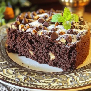 To make this cake, you need some key ingredients. Here’s what you will need: - 1 ½ cups grated zucchini (about 1 medium zucchini) - 1 cup all-purpose flour - 1 cup granulated sugar - ⅓ cup unsweetened cocoa powder - 1 teaspoon baking soda - ½ teaspoon baking powder - ¼ teaspoon salt - ½ cup vegetable oil - 2 large eggs - 1 teaspoon vanilla extract These ingredients create a moist and rich chocolate cake. The grated zucchini adds moisture and a subtle flavor. You may want to add some extra flavor to your cake. Here are some optional ingredients: - ½ cup semi-sweet chocolate chips - ½ cup chopped walnuts or pecans These add-ins boost the chocolate flavor and add a nice crunch. If you’re missing an ingredient, don’t worry! Here are some easy swaps: - For all-purpose flour, use whole wheat flour for a healthier option. - You can replace vegetable oil with melted coconut oil or applesauce for less fat. - If you need a vegan option, try flax eggs. Mix 1 tablespoon of ground flaxseed with 3 tablespoons of water for each egg. These substitutions help you customize your cake to your taste and dietary needs. For the full recipe, check out Easy Chocolate Zucchini Cake. To start, gather your ingredients. You need fresh zucchini, flour, sugar, cocoa powder, and more. Make sure to wash the zucchini well. Grate it using a box grater. Measure out one and a half cups of grated zucchini. Set it aside. Preheat your oven to 350°F (175°C). Prepare a 9x5-inch loaf pan by greasing and flouring it. Or, line it with parchment paper. This helps the cake come out easily. In a large bowl, whisk together the dry ingredients. Add flour, sugar, cocoa powder, baking soda, baking powder, and salt. Mix well until everything blends. In another bowl, combine grated zucchini, vegetable oil, eggs, and vanilla extract. Stir this mixture until it’s well mixed. Next, pour the wet ingredients into the dry ones. Gently stir until just combined. Do not overmix; lumps are okay. If you like, fold in chocolate chips and nuts. Pour the batter into the prepared pan. Spread it evenly. Bake in the preheated oven for 50 to 60 minutes. Check if it’s done by inserting a toothpick in the center. If it comes out clean, it’s ready. To check if your cake is done, use a toothpick. Insert it in the middle of the cake. If it comes out clean, your cake is ready. If not, bake for a few more minutes. Keep an eye on the time. Each oven may vary slightly. Once done, remove the cake from the oven. Let it cool in the pan for about 10 minutes. Then, transfer it to a wire rack to cool completely. Enjoy the rich flavors of your easy chocolate zucchini cake! For the full recipe, refer back to the ingredient list above. To grate zucchini, use a box grater or food processor. Grate the zucchini using the largest holes. This method helps keep the texture light. Avoid using a fine grater; it makes the zucchini too mushy. Always wash the zucchini well before grating. You can leave the skin on for extra nutrients and color. The key to a moist cake is the water in the zucchini. Drain excess moisture after grating. Place the grated zucchini in a clean kitchen towel and twist to squeeze out water. This step helps your cake rise better. Mix the wet and dry ingredients gently. Overmixing can lead to a dense texture, so stir until just combined. One common mistake is not measuring ingredients precisely. Use measuring cups and spoons for accuracy. Another error is skipping the greasing step. Always grease your pan to prevent sticking. Make sure your oven is preheated. If it’s not hot enough, your cake may not bake properly. Lastly, don’t open the oven door too soon. This can cause your cake to sink. For more details, check the Full Recipe. {{image_2}} Adding walnuts to your chocolate zucchini cake brings a nice crunch. The nuts add flavor and texture. You can chop them coarsely for a more rustic look. Just fold them in after mixing the wet and dry ingredients. This way, they mix evenly without breaking apart. If you like pecans, they work well too. Use whichever nut you prefer for a delightful twist. You can make this cake gluten-free easily. Swap the all-purpose flour for a gluten-free blend. Many brands offer great mixes that work well in baking. Just ensure the mix contains xanthan gum, which helps bind the ingredients. Follow the same instructions, and you’ll still enjoy a moist, tasty cake. This option is great for those with gluten sensitivities. For chocolate lovers, this cake can be a playground. You can use dark chocolate chips instead of semi-sweet. This change will give your cake a richer taste. You can also melt chocolate and mix it into the batter. Just remember to let it cool slightly before adding. This adds a deep chocolate flavor and makes the cake even more decadent. Mix and match different types of chocolate for a unique flavor experience. For the full recipe, refer to the earlier section. To store leftover cake, first let it cool completely. Once cooled, cut the cake into slices. Place the slices in an airtight container. You can also wrap the cake in plastic wrap. This method keeps the cake moist and fresh. Store it at room temperature for up to three days. If you want it to last longer, refrigerate it. You can freeze the chocolate zucchini cake easily. After the cake cools, wrap it tightly in plastic wrap. Then, place it in a freezer-safe bag or container. Label the bag with the date. The cake can freeze for up to three months. When ready to eat, thaw it in the fridge overnight. To keep your cake fresh, avoid exposing it to air. Always use an airtight container. If you have extra frosting, store it separately. You can also use parchment paper to separate layers. This helps prevent sticking. For added flavor, reheat slices in the microwave for a few seconds before serving. Enjoy your cake at its best! Yes, you can make this cake without eggs. Use unsweetened applesauce or mashed bananas instead. Replace each egg with ¼ cup of either. This works well and keeps the cake moist. The Easy Chocolate Zucchini Cake lasts about 3 to 4 days at room temperature. Store it in an airtight container. It also stays fresh for up to a week in the fridge. If you freeze it, it can last up to 3 months. Just wrap it well to prevent freezer burn. You can serve this cake in many fun ways. A scoop of vanilla ice cream makes a great pairing. You can also top it with whipped cream or a drizzle of chocolate sauce. Add fresh berries or a sprig of mint for color and flavor. For a fancy touch, dust it with powdered sugar. Enjoy experimenting! You now have a complete guide to making easy chocolate zucchini cake. We covered necessary and optional ingredients, along with helpful substitutions. The step-by-step instructions guide you from prep to baking. I shared tips to get the best texture and avoid common mistakes. You can also explore tasty variations and learn how to store your cake well. This cake is fun to make and tasty to eat. Enjoy your baking journey!