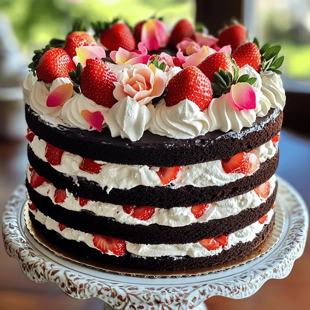 Neapolitan Rose Cake Delightful and Easy Recipe