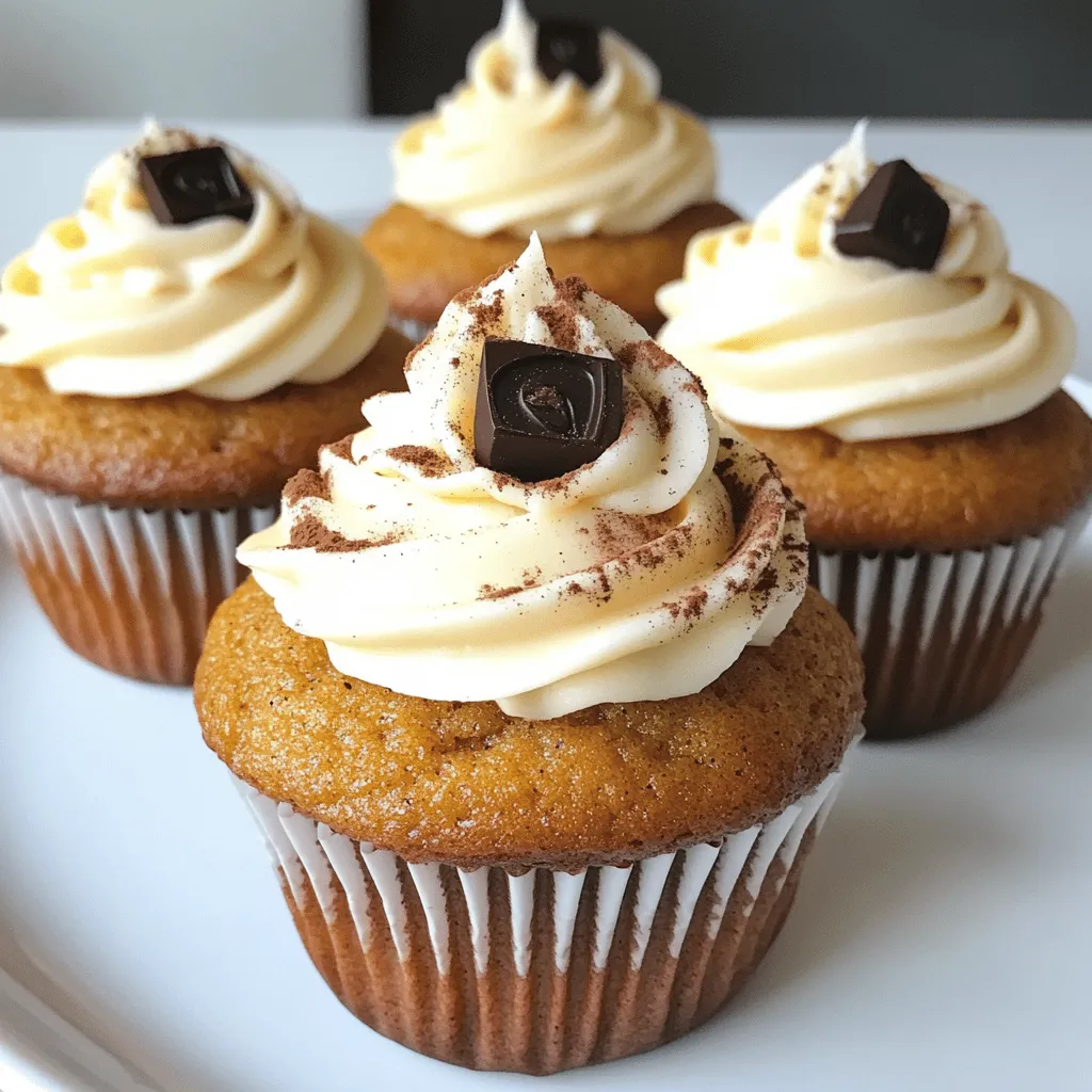 To make these tasty cupcakes, gather these ingredients: - 1 cup all-purpose flour - 1/2 cup sugar - 1/2 teaspoon baking powder - 1/4 teaspoon baking soda - 1/4 teaspoon salt - 1/2 cup unsalted butter, browned - 2 large eggs - 1 teaspoon vanilla extract - 1/2 cup buttermilk - 1/2 teaspoon ground chai spices (cinnamon, cardamom, ginger, cloves) - 1 cup brewed chai tea, cooled - 1/2 cup semi-sweet chocolate chips These items create a rich, flavorful bite that you will love. You may want to swap some ingredients. Here are a few ideas: - Use whole wheat flour instead of all-purpose flour for more fiber. - Swap sugar with brown sugar for a deeper flavor. - If you’re out of buttermilk, mix milk with a splash of vinegar. - You can replace chocolate chips with chopped nuts or dried fruit. These changes keep the spirit of the recipe while making it your own. Fresh spices make a big difference in flavor. Ground spices lose taste over time. Using fresh chai spices enhances the aroma and taste of the cupcakes. They bring warmth and depth that dried spices can't match. When you use fresh spices, it elevates your baking. You want your cupcakes to shine, and fresh spices help achieve that. Always check the dates on your spice jars. It’s a simple step that ensures your cupcakes taste their best. For the full details on making these delicious treats, check the Full Recipe. To start, I melt the butter in a saucepan over medium heat. Keep stirring to avoid burning. Watch closely as it changes color. When it turns golden brown and smells nutty, it’s ready. Remove it from heat and let it cool a bit. This step adds a rich flavor to your cupcakes. Next, grab a medium bowl. In it, whisk together the flour, sugar, baking powder, baking soda, and salt. This mix makes the base of your cupcakes. In a large bowl, combine the browned butter, eggs, vanilla extract, and buttermilk. Whisk until everything is smooth and combined. Now, slowly add the dry mix to the wet mix. Stir just until you see no dry flour. Once your batter looks good, it’s time to add the brewed chai tea and ground chai spices. Gently fold these into the batter. Then, add the chocolate chips, making sure they spread evenly. Now, fill your cupcake liners about two-thirds full with the batter. Bake in a preheated oven at 350°F (175°C) for 18 to 20 minutes. Check with a toothpick; it should come out clean. Let the cupcakes cool in the pan for five minutes, then move them to a wire rack. This cooling step is key to keeping them soft and fluffy. For the full recipe, refer to the section above. To brown butter, you need just a few steps. First, cut the unsalted butter into pieces. Place it in a saucepan over medium heat. Stir it often. Watch closely as it melts. The butter will foam and then start to turn golden. This takes about 5 to 8 minutes. Once it smells nutty, remove it from heat. Let it cool slightly before using it in your recipe. Perfectly browned butter adds a rich, deep flavor to your cupcakes. For evenly baked cupcakes, fill each liner about two-thirds full. This allows space for rising. Make sure your oven is preheated to 350°F (175°C) before baking. Use an oven thermometer to check the heat. Place the cupcake pan in the center of the oven for the best results. Halfway through baking, rotate the pan. This helps every cupcake bake evenly. Finally, test for doneness with a toothpick. It should come out clean when they are ready. To decorate your Brown Butter Dirty Chai Cupcakes, I love using whipped cream cheese frosting. It adds a nice tangy flavor. Sprinkle some ground chai spices on top for a pretty touch. You can also add a piece of dark chocolate for flair. Serve the cupcakes on a nice platter to impress guests. Pair them with a cup of brewed chai tea for a delightful treat. For the full recipe, follow the instructions carefully to get these tips just right. {{image_2}} You can make these cupcakes gluten-free easily. Just swap the all-purpose flour for a gluten-free blend. Look for a blend that has xanthan gum. This helps mimic the texture of regular flour. Follow the same steps in the recipe. You will enjoy the same great taste without the gluten! To make the cupcakes dairy-free, use a plant-based butter. Coconut oil or vegan butter works well. For the buttermilk, mix a dairy-free milk with vinegar. Almond milk or oat milk are great choices. This way, you can still enjoy these treats without dairy. You can play with the spices in these cupcakes. Try adding nutmeg or allspice for extra warmth. If you want a fruity twist, add some orange zest to the batter. For more texture, mix in some chopped nuts or dried fruit. You can also top them with a chocolate ganache for a rich finish. Check out the Full Recipe for more ideas. To keep your Brown Butter Dirty Chai Cupcakes fresh, store them in an airtight container. Place them at room temperature for up to three days. If you want them to last longer, refrigerate them. Just remember that cold air can dry them out, so wrap them well. When you want to enjoy your leftover cupcakes, you can easily reheat them. Place a cupcake on a microwave-safe plate. Heat it for about 10 to 15 seconds. This warms them up without making them tough. If you prefer, you can also pop them in the oven. Set the oven to 350°F (175°C) for about 5 minutes. If you need to freeze your cupcakes, start by cooling them completely. Then, wrap each cupcake in plastic wrap. For extra protection, place them in a freezer bag. They can stay in the freezer for up to three months. To thaw, take them out and let them sit at room temperature for about an hour. Enjoy them later, and they’ll taste almost fresh! For the full recipe, check the link provided. A dirty chai is a mix of chai tea and espresso. This blend gives the cupcakes a rich flavor. You taste the warm spices from the chai, like cinnamon and cardamom. The espresso adds a nice coffee kick. Together, they create a cozy and bold taste. This flavor sets these cupcakes apart from others. When you bite into one, you get hints of spice and coffee. It makes them a perfect treat for chai lovers. You can easily change the spice level in your cupcakes. Start with the recipe’s amount of ground chai spices. If you like more heat, add more cinnamon or ginger. For a lighter flavor, reduce the spices by half. Tasting the batter before baking helps too. Remember, the spices will mellow as the cupcakes bake. So, adjust to your taste, and enjoy the fun of crafting your flavor. For these cupcakes, cream cheese frosting works great. It adds a tangy note that balances the sweetness. You can also try chocolate ganache for a rich topping. If you prefer something lighter, whipped cream is a lovely choice. Top with a sprinkle of chai spices or cocoa powder. This adds color and makes them look fancy. Choose a frosting that you love and let your creativity shine. Yes, you can make these cupcakes ahead of time. They stay fresh for about three days at room temperature. Just store them in an airtight container. If you want to keep them longer, freeze them. Wrap each cupcake tightly in plastic wrap, then place them in a freezer bag. Thaw at room temperature when you want to enjoy them. This way, you can always have a sweet treat on hand. For the best taste, add frosting just before serving. For the full recipe, check the earlier section. This post covered how to make Brown Butter Dirty Chai Cupcakes. We reviewed each ingredient and suggested substitutes. You learned to perfect brown butter and bake even cupcakes. I shared decorating tips and storage methods. Try different flavors and adaptations to match your needs. Enjoy the process and have fun with your baking!