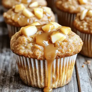 To make these caramel apple buttermilk muffins, you'll need: - 1 ½ cups all-purpose flour - 1 tsp baking powder - ½ tsp baking soda - ½ tsp salt - 1 tsp ground cinnamon - ½ cup unsalted butter, softened - ¾ cup brown sugar, packed - 1 large egg - 1 tsp vanilla extract - ½ cup buttermilk - 1 cup apples, peeled and diced (about 2 small apples) - ½ cup caramel sauce (plus extra for drizzling) The key ingredients in these muffins create a warm and sweet taste. The buttermilk adds moisture and a slight tang. This helps balance the sweetness from the brown sugar and caramel. Ground cinnamon gives a comforting spice that pairs well with apples. The diced apples add natural sweetness and texture, making each bite delightful. You can customize these muffins with optional add-ins. Consider adding: - ½ cup chopped nuts, like pecans or walnuts, for crunch. - ½ cup chocolate chips for a sweet twist. - A sprinkle of oats on top for extra texture. These add-ins can make your muffins even more exciting and personal! Start by preheating your oven to 350°F (175°C). This makes sure your muffins bake evenly. Line a muffin tin with paper liners or grease it with cooking spray. Next, in a medium bowl, whisk together these dry ingredients: - 1 ½ cups all-purpose flour - 1 tsp baking powder - ½ tsp baking soda - ½ tsp salt - 1 tsp ground cinnamon Set this bowl aside for now. In a larger bowl, cream together ½ cup softened unsalted butter and ¾ cup packed brown sugar until it looks light and fluffy. This step adds great flavor and texture. Then, mix in 1 large egg and 1 tsp vanilla extract until everything blends well. Gradually add the dry mix to the wet mix. Alternate this with ½ cup buttermilk. Start and end with the flour mix. Gently fold the batter until just mixed. Avoid overmixing; it can make your muffins tough. Finally, fold in 1 cup of peeled and diced apples, along with ½ cup caramel sauce. Save some caramel for drizzling on top later. Now, divide the batter evenly into the muffin cups, filling each about ¾ full. This helps them rise nicely. Bake in your preheated oven for 18-20 minutes. Check for doneness by inserting a toothpick into the center of a muffin. If it comes out clean, your muffins are ready! Once baked, remove the muffins from the oven. Let them cool in the pan for about 5 minutes. Then, transfer them to a wire rack to cool completely. Before serving, drizzle some extra caramel sauce on top for a sweet finish. Enjoy the warm, cozy flavors of your caramel apple buttermilk muffins! You can find the full recipe for more details on making these treats. To get the best muffin texture, mix the batter gently. Overmixing can make them tough. When you add the dry ingredients, fold them in lightly. This keeps the muffins soft and fluffy. Make sure to use room temperature butter and eggs. This helps them blend better. Also, don't skip the buttermilk. It adds moisture and flavor. For added spice, try using nutmeg or ginger. A pinch of these can boost the taste. You can also swap out some apples for pears. They bring a different flavor that pairs well with caramel. If you're feeling adventurous, add nuts or chocolate chips. These give a nice crunch or sweetness. Use a good quality muffin tin for even baking. Silicone liners are great for easy removal. A large mixing bowl helps when you combine the wet and dry ingredients. A whisk is perfect for mixing dry ingredients smoothly. Finally, a spatula is key for folding in the apples and caramel. These tools make the baking process simple and fun. For the full recipe, you can check the detailed instructions above. {{image_2}} You can make these muffins gluten-free easily. Just swap the all-purpose flour with a gluten-free blend. Look for one that can replace regular flour cup for cup. This way, you keep the same taste and texture. Always check the label to ensure it is gluten-free. Want to try new flavors? You can mix in different spices or ingredients. Try adding nutmeg or ginger for a warm kick. You can also swap the caramel for chocolate chips for a sweet twist. If you like nuts, add some chopped pecans or walnuts for crunch. You can use other fruits in these muffins too. Instead of apples, try pears or peaches. Both fruits add sweetness and moisture. You can also use berries like blueberries or raspberries for a tart flavor. Just remember to adjust the amount of sugar if you use sweeter or tart fruits. For the complete recipe, check the Full Recipe section. To keep your Caramel Apple Buttermilk Muffins fresh, store them in an airtight container. This helps prevent them from drying out. You can store them at room temperature for up to three days. If you want to keep them longer, the fridge is a great option. Just remember to seal them well to maintain their moistness. When you want to enjoy a muffin, reheating is easy! Place the muffin in the microwave for about 10 to 15 seconds. This warms it up without making it tough. For a crispy top, pop it in the oven at 350°F for 5 minutes. This method brings back that fresh-baked taste. If you have extra muffins, freezing is a smart choice. Wrap each muffin tightly in plastic wrap. Then, place them in a freezer-safe bag. They can last for up to three months in the freezer. When you’re ready to eat, thaw them in the fridge overnight or at room temperature for a few hours. Reheat as mentioned above for a tasty treat! For the full recipe, check out the detailed instructions on how to make these delicious muffins. Yes, you can use regular milk. Buttermilk adds a nice tangy flavor. If you substitute, add one tablespoon of vinegar or lemon juice to regular milk. Let it sit for five minutes before using. This will mimic the tangy taste of buttermilk. Muffins stay fresh for about three days at room temperature. Store them in an airtight container. If you want them to last longer, keep them in the fridge for up to a week. You can also freeze them for about three months. Just wrap them well! Absolutely! This recipe works great for mini muffins. Just reduce the baking time to about 10-12 minutes. Keep an eye on them to avoid overbaking. Mini muffins are perfect for snacks or kids' lunches. I recommend using Granny Smith or Honeycrisp apples. These apples hold their shape well during baking. They also give a nice tart flavor, which balances the sweetness of the caramel. You can also use Fuji or Braeburn apples for a sweeter muffin. This blog covered everything you need for perfect muffins. We looked at key ingredients and fun add-ins. You learned step-by-step baking tips, from mixing to cooling. I shared tricks for texture and flavor, plus variations for special diets. In the end, baking muffins is simple and rewarding. With these tips, you'll create treats everyone loves. Keep experimenting and enjoy fresh muffins anytime!