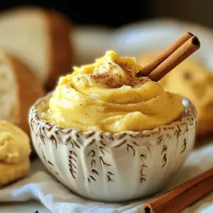 To make whipped pumpkin spice honey butter, you will need: - 1 cup unsalted butter, softened - 1/2 cup pumpkin puree - 1/4 cup honey - 2 teaspoons pumpkin pie spice - 1 teaspoon vanilla extract - Pinch of sea salt These ingredients work together to create a smooth and sweet spread. The butter gives a rich base, while pumpkin puree adds flavor and color. Honey brings in natural sweetness, and pumpkin pie spice adds warmth and depth. You can add even more flavor with these options: - Additional spices like nutmeg or cinnamon - Maple syrup as a sweetener alternative Adding nutmeg or cinnamon can give your butter a unique twist. If you prefer a different sweetness, maple syrup makes a great substitute for honey. These choices let you customize the flavor to your liking. For the full recipe, you can refer to the details above. First, gather all your ingredients. You need softened butter, pumpkin puree, and honey. Start by beating the butter in a mixing bowl. Use an electric mixer for this. Beat until the butter is smooth and creamy, about 2 to 3 minutes. This step is key to getting that fluffy texture. Next, mix in the pumpkin puree. Keep beating until well blended, around 2 minutes more. Slowly pour in the honey while mixing. This ensures the honey combines nicely with the butter and pumpkin. Now, it’s time to add flavor. Sprinkle in the vanilla extract and pumpkin pie spice. These ingredients give your butter that warm, cozy taste. Add a pinch of sea salt for balance. Beat the mixture until it's fully combined and fluffy, about 1 to 2 minutes. After mixing, taste your butter. If you want it sweeter, add more honey. If you crave more spice, sprinkle in more pumpkin pie spice. Adjust until it’s just right for you. Once your butter is mixed, it’s time to serve. Transfer it to a decorative serving dish. This makes it look nice for guests or family. For a fun touch, you can garnish it with a sprinkle of pumpkin pie spice. A cinnamon stick also adds charm. Serve it alongside fresh baked bread or warm scones. Enjoy this delightful spread! For the full recipe, check the section above. To make whipped pumpkin spice honey butter, start with softened butter. Softened butter mixes well and gives a smooth texture. If your butter is cold, the mix will be lumpy. I suggest leaving it out for about an hour before you begin. Using an electric mixer makes this job easy. It beats the butter fast and well. If you don’t have one, you can mix by hand. Just be prepared to work a bit harder. Manual mixing takes longer and may not get as fluffy, but it’s still possible. Balancing sweetness and spice is key for great taste. The honey adds sweetness, while pumpkin pie spice gives warmth. You can taste your mix and add more honey or spice as you like. For a twist, try adding nutmeg or cinnamon. These spices can change the flavor in fun ways. You can also swap honey for maple syrup if you want a different sweetness. This flexibility lets you make the spread truly yours. {{image_2}} You can switch up the whipped pumpkin spice honey butter with some fun flavors. Here are two great ideas: - Maple Pumpkin Spice Honey Butter: Swap out honey for maple syrup. This change gives the butter a rich, earthy taste. The maple adds a unique twist that pairs well with pumpkin. - Cinnamon Roll Inspired Butter: Add a touch of cinnamon and brown sugar. This version tastes just like a warm cinnamon roll. It's perfect for spreading on warm biscuits or toast. You can modify this recipe to fit different diets. Here are some easy swaps: - Vegan substitutions using plant-based butter: Use plant-based butter instead of regular butter. This option keeps the flavor while making it vegan-friendly. Look for a brand that is creamy and easy to whip. - Gluten-free pairing suggestions: Serve the whipped butter with gluten-free bread or muffins. This way, everyone can enjoy it without worry. You can also use it as a topping for gluten-free pancakes or waffles. These variations and modifications help you create a delicious spread that everyone can enjoy! For the complete recipe, check out the Full Recipe section. To keep your whipped pumpkin spice honey butter fresh, store it in an airtight container. This helps prevent air from getting in, which can spoil the butter. Place the container in the fridge. This keeps the butter cool and maintains its creamy texture. Whipped pumpkin spice honey butter lasts about one to two weeks in the fridge. To check if it has gone bad, look for any changes in smell or color. If it smells off or has mold, it’s best to throw it away. Enjoy this delightful spread while it's fresh! Can I make this in advance? Yes, you can make whipped pumpkin spice honey butter ahead of time. It keeps well in the fridge. Just store it in an airtight container. You can whip it up a few days before your special meal. This way, you save time and enjoy a delightful treat. How can I serve this butter? There are many tasty ways to serve this butter. Spread it on warm bread or fresh scones for a cozy treat. It’s also great on pancakes or waffles. You can even use it as a dip for apple slices. Feel free to get creative! Can this be frozen? Yes, you can freeze whipped pumpkin spice honey butter. Just put it in a freezer-safe container. When you’re ready to use it, let it thaw in the fridge. Whipping it again after thawing helps restore its fluffy texture. What can I use this butter for besides bread? This butter is very versatile. Use it to add flavor to sweet potatoes or squash. It also makes a great topping for oatmeal or yogurt. Try it in baked goods, like muffins or cakes, for a fun twist. The options are endless! This recipe for whipped pumpkin spice honey butter combines simple ingredients for great taste. You learned how to prepare it, add flavor, and customize it. Remember to store it properly for lasting freshness. You can enjoy it on bread, pancakes, or even muffins. Feel free to experiment with flavors too! This butter brings a cozy touch to any dish. Making it is easy and fun, so give it a try. Enjoy the delightful flavors all season long!