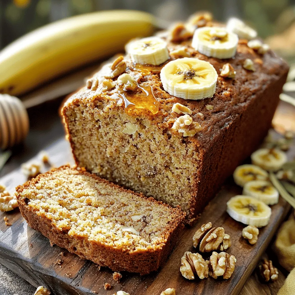 Moist Almond Flour Banana Bread Simple Recipe