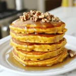 To make the perfect Gilmore Girls pumpkin pancakes, you need the right ingredients. Here’s a simple list: - 1 cup all-purpose flour - 1 tablespoon baking powder - 1/2 teaspoon baking soda - 1 teaspoon ground cinnamon - 1/2 teaspoon ground nutmeg - 1/4 teaspoon ground ginger - 1/4 teaspoon salt - 1 cup pumpkin puree (canned or fresh) - 1 cup milk (or a dairy-free alternative) - 2 large eggs - 2 tablespoons maple syrup - 2 tablespoons melted butter (or coconut oil) - Optional: pecans or walnuts for topping These ingredients combine to create a warm and cozy dish that celebrates fall. The pumpkin puree adds a rich, sweet flavor, while the spices bring warmth. The baking powder and baking soda help the pancakes rise, making them light and fluffy. Using fresh pumpkin can enhance the taste, but canned is quick and easy. You can also switch to dairy-free milk if you prefer. Topping with nuts adds a nice crunch and flavor. For the full recipe, check the details above. Enjoy your cooking! How to mix dry ingredients Start with a large bowl. Add 1 cup of all-purpose flour, 1 tablespoon of baking powder, 1/2 teaspoon of baking soda, 1 teaspoon of ground cinnamon, 1/2 teaspoon of ground nutmeg, 1/4 teaspoon of ground ginger, and 1/4 teaspoon of salt. Whisk these together until they blend well. Combining wet ingredients for the batter In another bowl, mix 1 cup of pumpkin puree, 1 cup of milk, 2 large eggs, 2 tablespoons of maple syrup, and 2 tablespoons of melted butter. Stir until you achieve a smooth mixture. Techniques for cooking the pancakes Pour the wet mixture into the dry mix. Stir gently until you see a few lumps. This means your batter is just right! Heat a non-stick skillet over medium heat. Lightly grease it with butter or oil. Recommended skillet temperature Aim for medium heat on your skillet. If it's too hot, the pancakes may burn. Timing for pancake flipping Cook each pancake for about 2-3 minutes. Look for bubbles on the surface. When the edges set, it’s time to flip! Tips for maintaining perfect texture Avoid overmixing the batter. This keeps your pancakes fluffy. If they seem too thick, add a splash of milk. Enjoy making these delicious Gilmore Girls pumpkin pancakes! For the complete recipe, check the [Full Recipe]. To make your pancakes fluffy, focus on key ratios. Use 1 cup of flour with 1 tablespoon of baking powder. This mix helps create lift in your pancakes. Remember, don’t overmix your batter. Stir gently until you see a few lumps. Overmixing can lead to tough pancakes. Keep it light and simple for the best results. You can boost the flavor of your pancakes with spices. Try adding 1 teaspoon of cinnamon and a pinch of nutmeg. Ground ginger also adds a warm touch. For extra fun, toss in some chocolate chips or chopped nuts. Top your pancakes with pecans or walnuts to add crunch. Drizzle with maple syrup to make them even more delicious. Enjoy the warmth of fall with every bite! {{image_2}} If you want to go gluten-free, there are great alternatives for flour. You can use almond flour, coconut flour, or a gluten-free all-purpose blend. Each option gives a unique taste and texture. The best gluten-free flour blends combine different types of flours. Look for blends that include rice flour, tapioca flour, and potato starch. These blends work well in pancakes, keeping them fluffy and soft. To make your pancakes even more fun, consider adding chocolate chips or dried fruits. Chocolate chips bring sweetness and richness. Dried fruits, like cranberries or raisins, add a chewy texture and burst of flavor. You can also change up the nuts or syrups you use. Try topping your pancakes with pecans, walnuts, or even hazelnuts. Each nut adds a different crunch. For syrup, maple is classic, but you can also use caramel or honey for a new twist. For the full recipe, check out the detailed instructions and enjoy these delicious variations! To keep your leftover pumpkin pancakes fresh, follow these tips. First, let them cool completely. This step stops steam from forming inside the storage container. Place the pancakes in a single layer in an airtight container. If you have many, use parchment paper between layers. For refrigerating, you can store the pancakes for up to three days. Just remember to seal them well to avoid drying out. If you want to keep them longer, freezing is a great option. To freeze pancakes, stack them with parchment paper between each one. Place the stack in a freezer-safe bag. You can store them for up to three months. When you're ready to enjoy your pancakes again, reheating them is simple. The best method is to use a skillet over low heat. This way, they warm evenly. Flip them once to heat both sides. You can also use a microwave for quick reheating. Just place a few pancakes on a plate and cover them with a damp paper towel. Heat for about 30 seconds. To keep their texture and flavor, avoid overcooking. If they seem dry, add a splash of syrup or milk when reheating. This will help bring back their original moistness. Enjoy your tasty pancakes just like the first time! Can I use fresh pumpkin instead of canned? Yes, you can use fresh pumpkin! Start with a small pumpkin. Cut it, bake it, and scoop out the soft flesh. Blend it into a smooth puree. This will give your pancakes a fresh taste. Just make sure to measure out one cup for the recipe. How do I make vegan pumpkin pancakes? To make vegan pumpkin pancakes, replace the eggs with flax eggs. Mix one tablespoon of ground flaxseed with two and a half tablespoons of water. Let it sit until it thickens. Also, use a non-dairy milk like almond or oat milk. Replace melted butter with coconut oil or a vegan butter. Connection to "Gilmore Girls" episodes or characters In "Gilmore Girls," food has a special place. The show's warmth shines through its cozy meals. Pumpkin pancakes fit right in with the fall vibe. They remind fans of family breakfasts at Luke's Diner. It’s a sweet nod to the show's love for food and connection. Why pumpkin pancakes resonate with fans of the show Fans love pumpkin pancakes because they are comforting. They bring to mind memories of autumn and family. Just like the Gilmore girls, pumpkin pancakes are full of warmth and charm. They make you feel at home, just like a good episode of the show. Plus, they are easy to make and share! These Gilmore Girls pumpkin pancakes are simple and fun to make. We covered the key ingredients, from flour to spices. The step-by-step guide helps you mix and cook perfectly fluffy pancakes. You can also try gluten-free options and flavor twists for variety. Remember to store any leftovers correctly and enjoy them later. Whether you stick to the classic recipe or get creative, these pancakes will please everyone. Dive in and savor the cozy taste of fall, just like the Gilmore girls would!