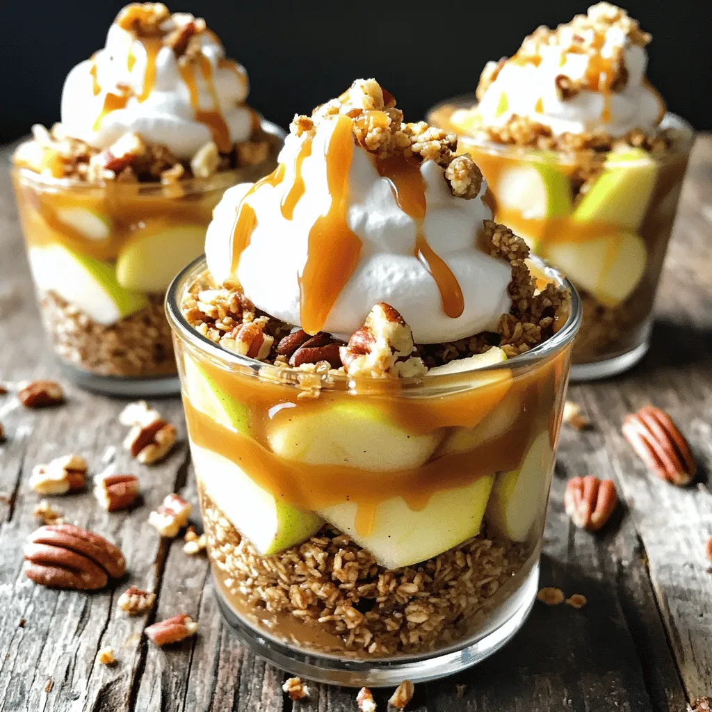 Caramel Apple Dessert Cups Delightful and Easy Treat