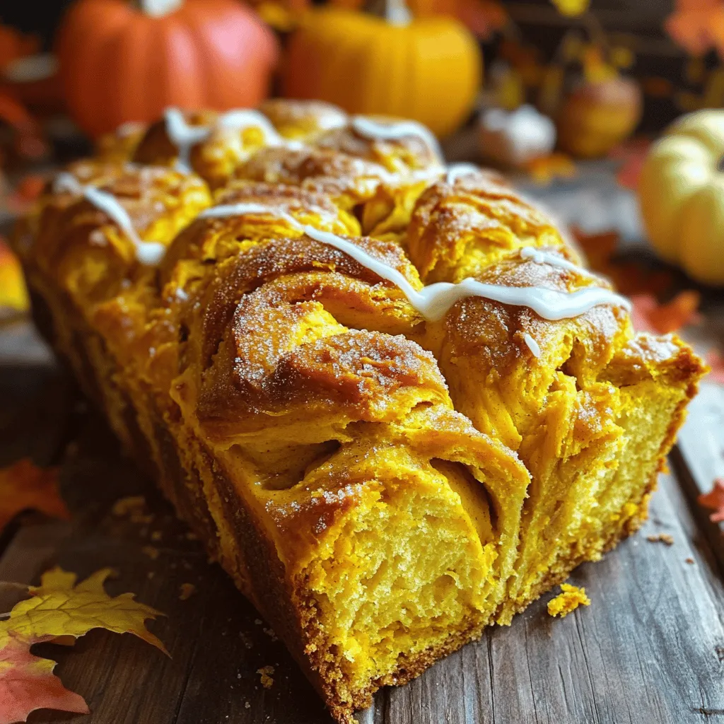 Pumpkin Spice Pull Apart Bread Delightful and Cozy Treat