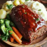 To make a tasty crockpot meatloaf, you need these main ingredients: - 1 lb ground beef - 1/2 lb ground turkey - 1 cup breadcrumbs - 1/2 cup grated Parmesan cheese - 1/2 cup chopped onion - 1/4 cup chopped bell pepper (red or green) - 2 cloves garlic, minced - 1/4 cup ketchup - 2 large eggs - 2 tablespoons Worcestershire sauce - 1 teaspoon dried oregano - 1/2 teaspoon salt - 1/4 teaspoon black pepper - 1/2 cup barbecue sauce (for topping) These ingredients create a well-rounded flavor that everyone loves. The blend of beef and turkey keeps it juicy and tasty. You can add a few extra ingredients to make your meatloaf even better. Consider these options: - 1/2 cup diced mushrooms for earthiness - 1/2 cup shredded carrots for sweetness - 1/4 cup chopped celery for crunch - 1 tablespoon Dijon mustard for a tangy kick - Fresh herbs like parsley or thyme for freshness Feel free to mix and match these add-ins. They can give your meatloaf a unique twist. Choosing the right meat mix is key for a great meatloaf. Here are some tips: - Use a mix of lean ground beef and turkey. This combination keeps it moist but not greasy. - Avoid extra lean ground beef. It can dry out your meatloaf. - For more flavor, consider ground pork or lamb in your mix. - Always check the fat content. A ratio of 80/20 is often best for flavor and moisture. These tips will help you select the perfect meat blend for your crockpot meatloaf. For a complete guide, check out the Full Recipe. To start, take a large bowl. Combine 1 pound of ground beef and 1/2 pound of ground turkey. Mix them well with your hands. Next, add 1 cup of breadcrumbs and 1/2 cup of grated Parmesan cheese. You also need 1/2 cup of chopped onion and 1/4 cup of chopped bell pepper. Don't forget 2 minced garlic cloves and 2 large eggs. In a small bowl, whisk together 1/4 cup of ketchup, 2 tablespoons of Worcestershire sauce, 1 teaspoon of dried oregano, 1/2 teaspoon of salt, and 1/4 teaspoon of black pepper. Pour this mix into the meat bowl. Gently mix everything together until well combined. Be careful not to overmix, or your meatloaf may turn tough. Now that your meat mixture is ready, shape it into a loaf. Make sure it fits well in the crockpot. Place the loaf carefully inside. Brush the top with 1/2 cup of barbecue sauce for added flavor. This gives it a sweet and tangy finish as it cooks. Cover the crockpot and set it to cook. You can choose low for 6-7 hours or high for 3-4 hours. Check the internal temperature with a meat thermometer. It should reach 160°F (70°C) to be safe to eat. Once ready, remove the meatloaf and let it rest for 10 minutes before slicing. This helps keep the juices inside, making every bite moist and tasty. For the full recipe, refer to the previous section. To keep your meatloaf moist, use a mix of ground beef and turkey. The turkey adds moisture without being too greasy. Also, breadcrumbs soak up the juices. Add a little ketchup to the meat mix for extra flavor and moisture. Gently mix the ingredients with your hands. Overmixing can make it tough. If your meatloaf is too dry, it may need more moisture. Try adding more ketchup or some beef broth. If it falls apart, you might need more eggs or breadcrumbs to bind it. Cooking at the right temperature is key. Make sure your crockpot is set correctly. For a nice touch, slice your meatloaf and drizzle more barbecue sauce on top. Serve it with mashed potatoes or steamed veggies. A sprinkle of fresh parsley adds color and flavor. You can also use a fun-shaped dish for a great look. {{image_2}} You can mix meats for your meatloaf. Ground beef is classic. Ground turkey adds a lean twist. For a richer flavor, try ground pork. A mix of all three can work well, too. This gives a nice balance of taste and texture. Always use about one pound of meat. The flavor will change with each combo. Experiment to find your favorite mix! If you want a meatless loaf, you have choices. Use lentils or black beans as your base. They give great texture and protein. Add oats or quinoa for more substance. Grated carrots or zucchini add moisture and flavor. You can follow the same steps as for the meat version. Just replace the meat with your chosen base. This keeps it simple and tasty. Toppings can make your meatloaf special. BBQ sauce is a classic choice, but you can try more. A mix of ketchup and mustard adds a tangy twist. You can also use a glaze of honey and soy sauce. For a spicy kick, add hot sauce to your glaze. To make it fancy, top it with cheese and fresh herbs. Think outside the box and enjoy the fun! For more ideas, check the Full Recipe. After you enjoy your meatloaf, store leftovers to keep them fresh. First, let the meatloaf cool. Then, wrap it tightly in plastic wrap. You can also place it in an airtight container. This keeps moisture in and prevents other odors from seeping in. Store it in the fridge for up to 3-4 days. When you’re ready to eat the leftovers, reheating is key. The best way is to use the oven. Preheat it to 350°F (175°C). Slice the meatloaf and place it in a baking dish. Add a bit of broth or water to keep it moist. Cover the dish with foil. Heat for about 20-25 minutes. This method keeps the flavor and texture great. Freezing is a great option if you have extra meatloaf. Slice it first for easy servings. Wrap each slice tightly in plastic wrap. Then, place the slices in a freezer bag. Make sure to remove as much air as possible. Label the bag with the date. You can freeze meatloaf for up to 3 months. When you’re ready to eat, thaw it in the fridge overnight before reheating. For the full recipe, check out the details above. Cooking meatloaf in a crockpot takes about 6 to 7 hours on low. If you’re in a hurry, you can cook it on high for 3 to 4 hours. The key is to ensure the meatloaf reaches an internal temperature of 160°F (70°C). This keeps it safe to eat and ensures it is fully cooked. You can check the temperature with a meat thermometer. For the best taste and texture, I recommend the low setting. You should not use frozen meat directly in the crockpot. It can take too long to thaw and might not cook evenly. Instead, let the meat thaw in the fridge overnight. This way, it will mix better with the other ingredients. If you’re short on time, you can quickly thaw meat in cold water. Just make sure to cook it right away after thawing. This keeps the meat safe and tasty. Crockpot meatloaf pairs well with many sides. Here are some ideas for a complete meal: - Mashed potatoes - Steamed vegetables - Green beans - Corn on the cob - A fresh salad - Rice or quinoa These sides balance the meatloaf and make your meal more colorful and fun. You can also drizzle extra barbecue sauce on your meatloaf for added flavor. Try different combinations to find what you love best! For the full recipe, check out the details above. We covered all you need for a tasty crockpot meatloaf. Understanding key ingredients and optional add-ins will boost flavor. I shared simple steps to prepare and cook your meatloaf to perfection. Tips helped you ensure a moist dish, and storage advice keeps leftovers fresh. Feel free to explore variations and creative toppings. With these insights, you can make a delicious meatloaf that’s perfect for any meal. Enjoy cooking and sharing this classic dish!