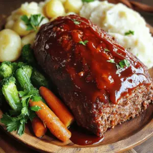 To make a tasty crockpot meatloaf, you need these main ingredients: - 1 lb ground beef - 1/2 lb ground turkey - 1 cup breadcrumbs - 1/2 cup grated Parmesan cheese - 1/2 cup chopped onion - 1/4 cup chopped bell pepper (red or green) - 2 cloves garlic, minced - 1/4 cup ketchup - 2 large eggs - 2 tablespoons Worcestershire sauce - 1 teaspoon dried oregano - 1/2 teaspoon salt - 1/4 teaspoon black pepper - 1/2 cup barbecue sauce (for topping) These ingredients create a well-rounded flavor that everyone loves. The blend of beef and turkey keeps it juicy and tasty. You can add a few extra ingredients to make your meatloaf even better. Consider these options: - 1/2 cup diced mushrooms for earthiness - 1/2 cup shredded carrots for sweetness - 1/4 cup chopped celery for crunch - 1 tablespoon Dijon mustard for a tangy kick - Fresh herbs like parsley or thyme for freshness Feel free to mix and match these add-ins. They can give your meatloaf a unique twist. Choosing the right meat mix is key for a great meatloaf. Here are some tips: - Use a mix of lean ground beef and turkey. This combination keeps it moist but not greasy. - Avoid extra lean ground beef. It can dry out your meatloaf. - For more flavor, consider ground pork or lamb in your mix. - Always check the fat content. A ratio of 80/20 is often best for flavor and moisture. These tips will help you select the perfect meat blend for your crockpot meatloaf. For a complete guide, check out the Full Recipe. To start, take a large bowl. Combine 1 pound of ground beef and 1/2 pound of ground turkey. Mix them well with your hands. Next, add 1 cup of breadcrumbs and 1/2 cup of grated Parmesan cheese. You also need 1/2 cup of chopped onion and 1/4 cup of chopped bell pepper. Don't forget 2 minced garlic cloves and 2 large eggs. In a small bowl, whisk together 1/4 cup of ketchup, 2 tablespoons of Worcestershire sauce, 1 teaspoon of dried oregano, 1/2 teaspoon of salt, and 1/4 teaspoon of black pepper. Pour this mix into the meat bowl. Gently mix everything together until well combined. Be careful not to overmix, or your meatloaf may turn tough. Now that your meat mixture is ready, shape it into a loaf. Make sure it fits well in the crockpot. Place the loaf carefully inside. Brush the top with 1/2 cup of barbecue sauce for added flavor. This gives it a sweet and tangy finish as it cooks. Cover the crockpot and set it to cook. You can choose low for 6-7 hours or high for 3-4 hours. Check the internal temperature with a meat thermometer. It should reach 160°F (70°C) to be safe to eat. Once ready, remove the meatloaf and let it rest for 10 minutes before slicing. This helps keep the juices inside, making every bite moist and tasty. For the full recipe, refer to the previous section. To keep your meatloaf moist, use a mix of ground beef and turkey. The turkey adds moisture without being too greasy. Also, breadcrumbs soak up the juices. Add a little ketchup to the meat mix for extra flavor and moisture. Gently mix the ingredients with your hands. Overmixing can make it tough. If your meatloaf is too dry, it may need more moisture. Try adding more ketchup or some beef broth. If it falls apart, you might need more eggs or breadcrumbs to bind it. Cooking at the right temperature is key. Make sure your crockpot is set correctly. For a nice touch, slice your meatloaf and drizzle more barbecue sauce on top. Serve it with mashed potatoes or steamed veggies. A sprinkle of fresh parsley adds color and flavor. You can also use a fun-shaped dish for a great look. {{image_2}} You can mix meats for your meatloaf. Ground beef is classic. Ground turkey adds a lean twist. For a richer flavor, try ground pork. A mix of all three can work well, too. This gives a nice balance of taste and texture. Always use about one pound of meat. The flavor will change with each combo. Experiment to find your favorite mix! If you want a meatless loaf, you have choices. Use lentils or black beans as your base. They give great texture and protein. Add oats or quinoa for more substance. Grated carrots or zucchini add moisture and flavor. You can follow the same steps as for the meat version. Just replace the meat with your chosen base. This keeps it simple and tasty. Toppings can make your meatloaf special. BBQ sauce is a classic choice, but you can try more. A mix of ketchup and mustard adds a tangy twist. You can also use a glaze of honey and soy sauce. For a spicy kick, add hot sauce to your glaze. To make it fancy, top it with cheese and fresh herbs. Think outside the box and enjoy the fun! For more ideas, check the Full Recipe. After you enjoy your meatloaf, store leftovers to keep them fresh. First, let the meatloaf cool. Then, wrap it tightly in plastic wrap. You can also place it in an airtight container. This keeps moisture in and prevents other odors from seeping in. Store it in the fridge for up to 3-4 days. When you’re ready to eat the leftovers, reheating is key. The best way is to use the oven. Preheat it to 350°F (175°C). Slice the meatloaf and place it in a baking dish. Add a bit of broth or water to keep it moist. Cover the dish with foil. Heat for about 20-25 minutes. This method keeps the flavor and texture great. Freezing is a great option if you have extra meatloaf. Slice it first for easy servings. Wrap each slice tightly in plastic wrap. Then, place the slices in a freezer bag. Make sure to remove as much air as possible. Label the bag with the date. You can freeze meatloaf for up to 3 months. When you’re ready to eat, thaw it in the fridge overnight before reheating. For the full recipe, check out the details above. Cooking meatloaf in a crockpot takes about 6 to 7 hours on low. If you’re in a hurry, you can cook it on high for 3 to 4 hours. The key is to ensure the meatloaf reaches an internal temperature of 160°F (70°C). This keeps it safe to eat and ensures it is fully cooked. You can check the temperature with a meat thermometer. For the best taste and texture, I recommend the low setting. You should not use frozen meat directly in the crockpot. It can take too long to thaw and might not cook evenly. Instead, let the meat thaw in the fridge overnight. This way, it will mix better with the other ingredients. If you’re short on time, you can quickly thaw meat in cold water. Just make sure to cook it right away after thawing. This keeps the meat safe and tasty. Crockpot meatloaf pairs well with many sides. Here are some ideas for a complete meal: - Mashed potatoes - Steamed vegetables - Green beans - Corn on the cob - A fresh salad - Rice or quinoa These sides balance the meatloaf and make your meal more colorful and fun. You can also drizzle extra barbecue sauce on your meatloaf for added flavor. Try different combinations to find what you love best! For the full recipe, check out the details above. We covered all you need for a tasty crockpot meatloaf. Understanding key ingredients and optional add-ins will boost flavor. I shared simple steps to prepare and cook your meatloaf to perfection. Tips helped you ensure a moist dish, and storage advice keeps leftovers fresh. Feel free to explore variations and creative toppings. With these insights, you can make a delicious meatloaf that’s perfect for any meal. Enjoy cooking and sharing this classic dish!