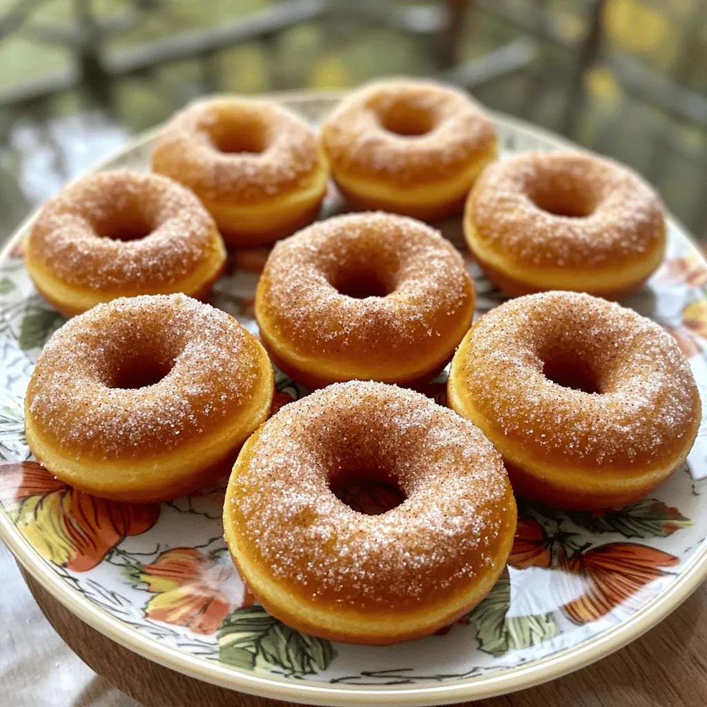 Easy Baked Pumpkin Spice Donuts Soft and Fluffy Treat