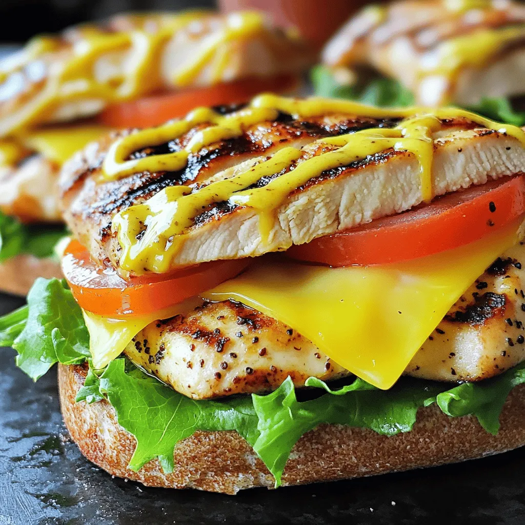 Chick-fil-A Grilled Chicken Club Sandwich Delight