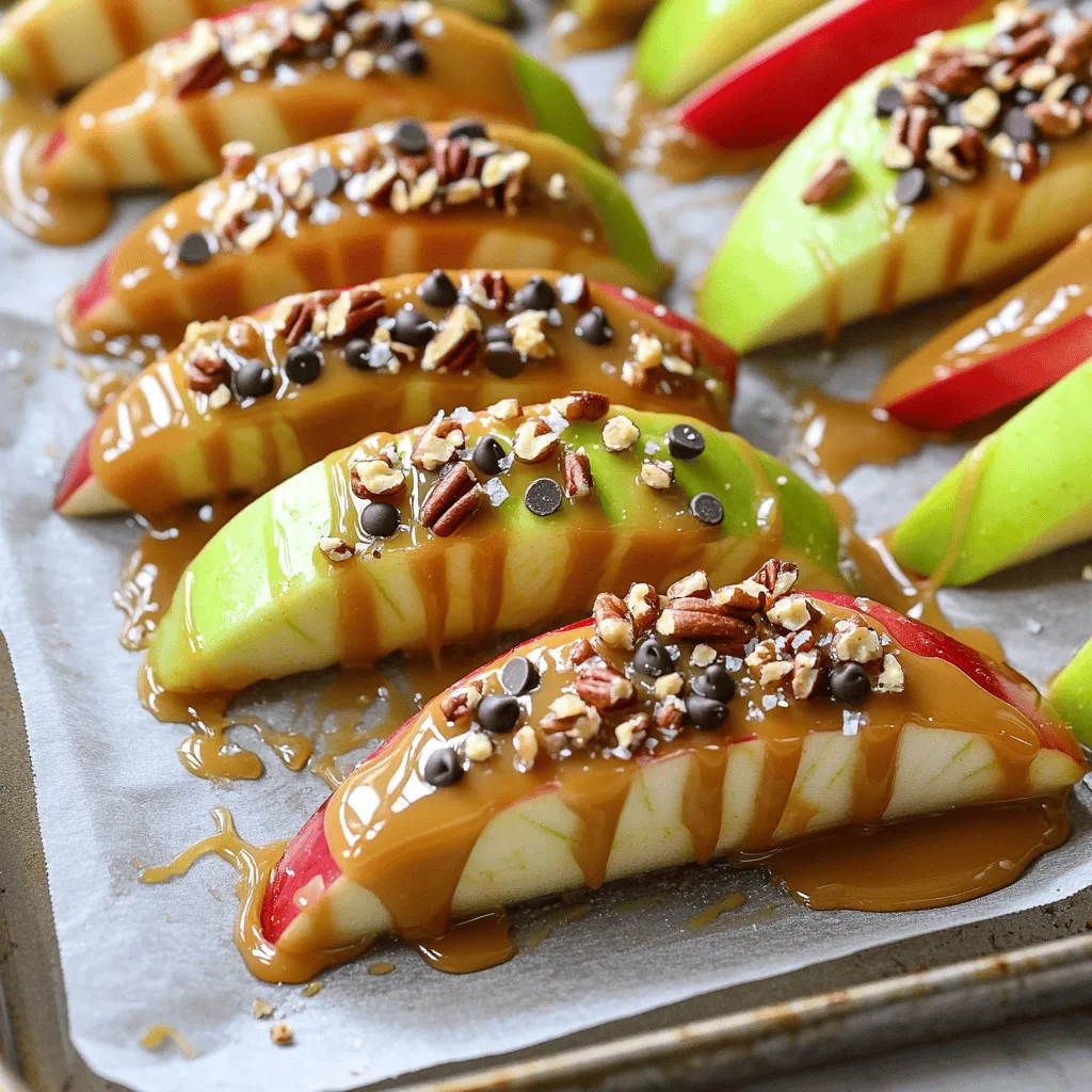 Easy Caramel Apple Slices Tasty Fall Treats