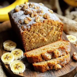- Ripe bananas: Using ripe bananas is key for flavor. They should be soft and brown for the best taste. Ripe bananas add natural sweetness and moisture to the bread. Their flavor becomes rich and deep, making every bite delicious. - Coconut oil: I love using coconut oil instead of butter or other fats. It keeps the bread moist and adds a subtle flavor. Coconut oil is also a healthier option. It has good fats that can benefit your body. - Sugar types: You can choose between brown sugar and granulated sugar. Brown sugar gives a richer, more complex flavor. It adds a hint of caramel that pairs well with bananas. Granulated sugar works too, but it offers a lighter taste. - Nuts and fruits: You can personalize your banana bread with nuts or fruits. Chopped walnuts or pecans add crunch and flavor. You can also add dried fruits like raisins or cranberries for extra sweetness. - Chocolate chips: For a fun twist, add chocolate chips to the batter. They melt while baking and create gooey pockets of chocolate. This makes the banana bread even more indulgent and tasty. It’s a great way to mix things up! For the complete guide to making this delightful treat, check out the [Full Recipe]. Start by mashing the ripe bananas. Use a fork or a potato masher. Make sure to mash them until they are smooth, with no lumps. This step is key for a soft texture. Next, mix the melted coconut oil with the mashed bananas. Stir well to combine. Now, add the beaten egg and vanilla extract. Mix until everything is blended. This ensures the egg evenly spreads through the batter. Pour the batter into your greased loaf pan. Use a spatula to smooth the top. This helps the bread rise evenly in the oven. To check for doneness, insert a toothpick into the center of the bread. If it comes out clean, your bread is ready. If it has batter on it, bake for a few more minutes. This simple test saves your bread from being undercooked. For the full recipe, check out the detailed instructions in the recipe section. To avoid overmixing the batter, mix just until the flour disappears. When you see any dry flour, stop mixing. This helps keep your banana bread soft and fluffy. Stir gently and fold the ingredients together. That way, you will have a nice crumb. For a moist crumb, use very ripe bananas. The riper the bananas, the better the flavor and moisture. Also, don’t skip the oil. It keeps the bread tender. If you want a richer taste, try using brown sugar instead of granulated sugar. This will add depth to your bread. You can add more spices for extra warmth. Try using nutmeg or cardamom along with cinnamon. A little pinch can make a big difference! Experimenting with extracts or citrus zest can also boost the flavor. Add a splash of almond or orange extract. A teaspoon of lemon or orange zest can brighten your bread, giving it a fresh taste. These little changes can make your cinnamon crunch banana bread even more exciting. For the full recipe, check the details above. Happy baking! {{image_2}} You can change the flavor of your banana bread easily. Try using nutmeg or cardamom. These spices add warmth and depth. Nutmeg gives a cozy vibe, while cardamom adds a hint of citrus. You might love how they mix with the bananas. If you want to go gluten-free, you can switch the flour. Almond flour or oat flour works well. These flours give a nice texture and flavor. Just remember to adjust the liquid in your recipe. Gluten-free flours absorb more moisture. Toppings can take your banana bread to the next level. You can add a streusel topping for a sweet crunch. Just mix flour, sugar, and butter for this. If you like nuts or seeds, sprinkle them on top. Walnuts, pecans, or sunflower seeds add great texture. Another fun option is oats. Adding oats gives a hearty crunch. You can adjust the amount of oats you use. More oats mean more crunch! Mix them with sugar and cinnamon for a tasty topping. For the full recipe, check out the complete guide. To keep your cinnamon crunch banana bread fresh, wrap it in plastic wrap. This simple step keeps moisture in and air out. Store it at room temperature for up to three days. If you want it to last longer, freeze it! Slice the bread first for quick use. Place the slices in a freezer bag, press out the air, and seal. You can enjoy this treat for up to three months. To reheat banana bread, use the microwave or oven. For the microwave, warm a slice for 10-15 seconds. This method keeps it soft and moist. If you prefer the oven, set it to 350°F. Heat the bread for about 10 minutes. This method gives it a nice crisp outside. After storage, serve your banana bread with a pat of butter or a drizzle of honey. You can also add fresh banana slices or a sprinkle of cinnamon. This makes every bite tasty! For more ideas, check out the Full Recipe for different serving styles. Can I use frozen bananas for this recipe? Yes, you can use frozen bananas. Just thaw them first. They will add great moisture. Make sure to drain any extra liquid before mashing. This keeps the batter just right. How can I make it vegan-friendly? To make this banana bread vegan, swap the egg for a flax egg. Mix one tablespoon of flaxseed meal with three tablespoons of water. Let it sit for five minutes to thicken. Use a plant-based oil instead of coconut oil. What to do if the bread is too dense or crumbly? If your bread is dense, you may have overmixed the batter. Mix just enough to combine the flour. If it’s crumbly, try adding a bit more mashed banana or an extra tablespoon of oil. This will give it more moisture. How can I adjust the recipe for a smaller loaf? To make a smaller loaf, cut the recipe in half. Use a smaller loaf pan, like 8x4 inches. Monitor the baking time. Check for doneness after 45 minutes. Adjust as needed. For more tips and the complete recipe, check the Full Recipe. Cinnamon crunch banana bread blends taste and texture with simple steps. Ripe bananas elevate flavor, while coconut oil adds richness. You can mix in nuts or chocolate chips for fun twists. Remember to mash bananas well and mix oil with eggs thoroughly. Avoid overmixing the batter for a moist loaf. Try new spices or toppings for a unique touch. Store your bread right for long-lasting goodness. With these tips, you’ll bake a delicious treat everyone will enjoy.