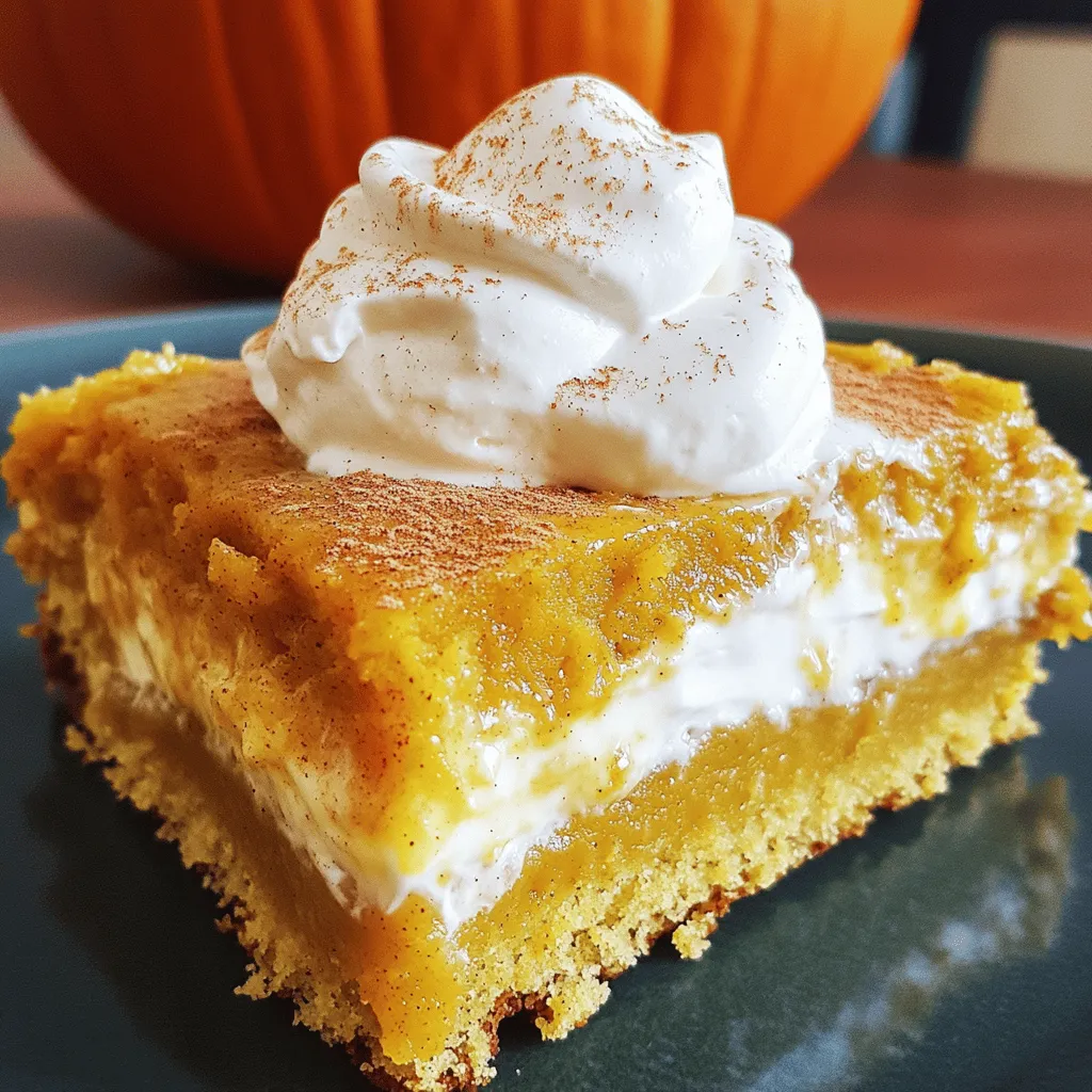 Pumpkin Spice Gooey Cake Irresistible Fall Treat