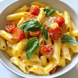 - 12 oz (340g) pasta of your choice (penne or rigatoni recommended) - 2 cups cherry tomatoes, halved - 1 cup ricotta cheese - 2 cloves garlic, minced - 3 tablespoons olive oil - 1 teaspoon dried oregano - 1/4 teaspoon red pepper flakes (optional) - Salt and pepper to taste - Fresh basil leaves for garnish - Grated Parmesan cheese for serving (optional) Gathering the right ingredients makes a big difference. For this dish, I like to use penne or rigatoni. They hold the sauce well. Fresh cherry tomatoes add a burst of flavor. Halving them helps them cook faster. Ricotta cheese gives the sauce a creamy touch. Minced garlic adds great depth to the dish. I use three tablespoons of olive oil to sauté. Dried oregano adds a nice herbal note. If you want a kick, add red pepper flakes. Salt and pepper are key to enhance all flavors. Fresh basil leaves make a lovely garnish. Grated Parmesan cheese can elevate your meal, too. Having all these ingredients ready will set you up for a tasty and fresh tomato ricotta pasta. {{ingredient_image_1}} To start, fill a large pot with water. Add a good amount of salt. This step is key; it flavors the pasta. Bring the water to a boil. Once boiling, add 12 oz of pasta. I suggest penne or rigatoni. Cook according to the package instructions until al dente. This usually takes about 8 to 10 minutes. Check the pasta a minute early to avoid overcooking. Reserve 1 cup of pasta water, then drain the rest. Next, grab a large skillet. Heat 3 tablespoons of olive oil over medium heat. Once hot, add 2 cloves of minced garlic. Sauté for about 1 minute until it smells great. Be careful not to burn the garlic; it can turn bitter quickly. Now, stir in 2 cups of halved cherry tomatoes. Add 1 teaspoon of dried oregano, and if you like heat, include 1/4 teaspoon of red pepper flakes. Season with salt and pepper too. Cook this mix for 5 to 7 minutes. Wait until the tomatoes soften and their juices flow. Lower the heat now. Add 1 cup of ricotta cheese to the skillet. Stir it in well until it combines with the sauce. Gradually mix in the reserved pasta water, a little at a time. This helps create a creamy texture. Once smooth, toss the drained pasta into the skillet. Mix well to coat the pasta with that tasty tomato ricotta sauce. Taste it and adjust the seasoning if needed. When you boil pasta, always add salt to the water. This step helps the pasta absorb flavor. Use about 1 tablespoon of salt per gallon of water. Test your pasta for the right texture. You want it al dente, which means firm to the bite. Start checking the pasta two minutes before the package time ends. To make your Tomato Ricotta Pasta even tastier, add fresh herbs like thyme or parsley. A pinch of garlic powder can also boost the flavor. If you want to switch up the cheese, try mascarpone or goat cheese. They can add a lovely creaminess, too. Serve your pasta in shallow bowls to show off its color. This makes for a pretty dish. Top with fresh basil leaves and a drizzle of olive oil. These simple touches will make your meal look special and inviting. Pro Tips Fresh Tomatoes: Using ripe, in-season cherry tomatoes will enhance the flavor of your sauce significantly. Cheese Variations: For added flavor, try mixing in some feta or goat cheese with the ricotta. Pasta Water Magic: Always reserve pasta water; it helps in achieving the perfect creamy consistency. Garnish Wisely: Add a sprinkle of toasted pine nuts for a delightful crunch and extra nutrition. {{image_2}} You can make this dish even more vibrant. Adding vegetables is a great way to boost flavor and nutrition. Spinach or mushrooms work well in this recipe. - Spinach: Toss in fresh spinach while cooking the tomatoes. It wilts quickly and adds a nice color. - Mushrooms: Sauté sliced mushrooms with garlic for a rich, earthy taste. They pair well with the creamy ricotta. Feel free to substitute other veggies too. Zucchini or bell peppers can also add flavor and texture. Get creative with what you have! Want to make the dish heartier? Adding protein can be a delicious option. Grilled chicken or shrimp are great choices to elevate your pasta. - Grilled Chicken: Slice or dice grilled chicken and mix it in. It adds a satisfying bite. - Shrimp: Cook shrimp until pink and toss in. Their sweetness complements the tomato sauce. For plant-based options, consider chickpeas or lentils. They pack protein and keep it plant-based. You can easily tweak the sauce to suit your taste. Adding cream or different cheeses can change the game. - Cream: A splash of heavy cream can make the sauce richer and smoother. - Different Cheeses: Try goat cheese or feta for a tangy twist. If you like some heat, adjust the spice levels. Add more red pepper flakes or try fresh chili peppers. They can bring a whole new flavor profile to your dish! To keep your tomato ricotta pasta fresh, store it in an airtight container. This helps keep the flavors intact. Make sure to cool the pasta to room temperature before sealing. If you place warm pasta in the fridge, it may steam and get soggy. You can store leftover pasta in the fridge for up to three days. If you want to ensure the best taste, eat it within two days. Reheating it the next day is usually perfect. You can freeze tomato ricotta pasta if you want to save some for later. First, let the pasta cool completely. Then, portion it into freezer-safe bags or containers. Remove as much air as possible to prevent freezer burn. To reheat, thaw the pasta in the fridge overnight. Then, heat it on the stove or in the microwave. Add a splash of water or extra olive oil to keep it creamy. This will help restore its original texture. Yes, you can use different pasta types. Penne and rigatoni are best, but you can also try spaghetti, fusilli, or farfalle. Each shape holds sauce differently. For a gluten-free option, choose brown rice or chickpea pasta. They work well with the creamy sauce. Absolutely! This dish is great for meal prep. Cook the pasta and sauce separately. Store them in airtight containers. You can mix them when you’re ready to eat. This keeps the pasta from getting soggy. You can also reheat it in the microwave or on the stove. You can make this dish dairy-free easily. Use cashew cream or silken tofu instead of ricotta. Nutritional yeast adds a cheesy flavor without dairy. For a richer taste, add some coconut milk. This keeps the dish creamy and tasty. This blog post shared a simple pasta dish, focusing on ingredients, cooking steps, tips, variations, and storage. You learned about fresh ingredients like tomatoes and basil, and how to make the sauce creamy with ricotta cheese. I hope you feel confident to try this recipe and make it your own. Don’t hesitate to experiment with flavors and share your dish. Enjoy your cooking adventure!
