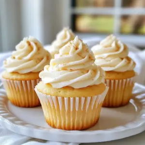 - 1 &frac12; cups all-purpose flour - 1 teaspoon baking powder - &frac12; teaspoon baking soda - &frac14; teaspoon salt - &frac12; teaspoon ground nutmeg - &frac12; teaspoon ground cinnamon - 2 large eggs - 1 cup granulated sugar - &frac12; cup unsalted butter, softened - 1 cup eggnog - 1 teaspoon vanilla extract - 1 cup powdered sugar - 2 tablespoons milk - 1 teaspoon rum extract - Ground nutmeg, for garnish To make these eggnog cupcakes, we start with simple ingredients. The dry mix includes flour, baking powder, baking soda, salt, nutmeg, and cinnamon. These spices give our cupcakes that warm, festive flavor. Next, we focus on the wet mix. The eggs add richness, while sugar and butter provide sweetness and fluffiness. Eggnog is key for moisture and a holiday taste. Don&rsquo;t forget the vanilla extract for that extra kick! For the frosting, we need powdered sugar, milk, and rum extract. This blend creates a smooth, creamy topping that pairs perfectly with the cupcakes. A sprinkle of nutmeg on top is the final touch. It adds flavor and looks pretty too! Using these ingredients, you can create a delightful treat that shines at any holiday table. Enjoy the process and let the festive spirit fill your kitchen! {{ingredient_image_1}} 1. Preheat your oven to 350&deg;F (175&deg;C). Line a cupcake tin with paper liners. This helps with easy removal. 2. In a medium bowl, whisk together the flour, baking powder, baking soda, salt, nutmeg, and cinnamon. Mixing these dry items first makes sure they blend well. 3. In a large bowl, cream the softened butter and granulated sugar. Beat them until light and fluffy. This process gives your cupcakes a nice texture. 4. Add the eggs one at a time, mixing well after each addition. Finally, stir in the vanilla extract for that warm flavor. 1. Gradually add the dry ingredients to your butter mix. Alternate with the eggnog. Start and end with the dry mix for best results. 2. Mix gently until just combined. Overmixing can make your cupcakes tough. 3. Fill each cupcake liner about two-thirds full with the batter. This allows room for them to rise. 1. Bake in the preheated oven for 18-20 minutes. Check for doneness by inserting a toothpick in the center. It should come out clean. 2. Allow the cupcakes to cool in the pan for 5 minutes. Then, transfer them to a wire rack to cool completely. This step is key for achieving the best texture. To get the best cupcakes, measuring flour right is key. Use a spoon to scoop flour into your measuring cup. Then, level it off with a flat edge. This method keeps your cupcakes from being too dense. For light and fluffy cupcakes, cream the butter and sugar well. You want it to look pale and fluffy. Add the eggs one at a time, mixing well after each one. This helps create air pockets that make your cupcakes rise. The right frosting texture is crucial for great cupcakes. If your frosting is too thick, add a bit more milk. If it&rsquo;s too runny, mix in more powdered sugar until you reach your desired consistency. Use a piping bag with a star tip for a pretty finish. If you don&rsquo;t have one, a simple spatula works too. Just spread the frosting on top and make it look nice. Ground nutmeg is perfect for topping your cupcakes. It looks festive and adds a nice touch. Just sprinkle a little on top before serving. You can also try using crushed candy canes or chocolate shavings for a fun twist. These toppings give a colorful and tasty finish to your lovely eggnog cupcakes. Pro Tips Fresh Ingredients: Always use fresh eggnog and spices for the best flavor in your cupcakes. Even Mixing: Make sure to mix the batter gently to avoid overmixing, which can lead to dense cupcakes. Cupcake Storage: Store the cupcakes in an airtight container at room temperature for up to 2 days or refrigerate for longer freshness. Decorative Touch: Consider topping your cupcakes with whipped cream before sprinkling nutmeg for an extra festive look. {{image_2}} You can change the taste of your eggnog cupcakes easily. Here are two fun ideas: - Maple syrup instead of rum extract: This swap adds a sweet, warm flavor. Just use the same amount of maple syrup as rum extract. The cupcakes will still be moist and tasty. - Adding chocolate chips: Mix in a half cup of chocolate chips to the batter. This gives a nice surprise in every bite. The chocolate pairs well with the spices in the cupcakes. You can make these cupcakes fit many diets. Here are some tips: - Gluten-free options: Use a gluten-free flour mix instead of all-purpose flour. Make sure the baking powder is also gluten-free. This way, everyone can enjoy them. - Vegan substitutions: Replace eggs with flaxseed meal or applesauce. Use vegan butter in place of regular butter. Choose a plant-based eggnog for the wet ingredients. These changes keep the cupcakes fluffy and delicious. Make your cupcakes shine at any event with these ideas: - Pairing with holiday beverages: Serve these cupcakes with hot chocolate or spiced cider. The flavors blend nicely and create a festive mood. - Presentation ideas for festive parties: Place cupcakes on a decorative cake stand. Add sprigs of holly or cinnamon sticks for a cheerful touch. You can also use colorful liners to match your party theme. To keep your cupcakes fresh, store them in an airtight container. This method protects them from air and moisture. You can also use plastic wrap to cover each cupcake. At room temperature, cupcakes stay fresh for about three days. If you want to keep them longer, consider refrigerating them. In the fridge, they can last up to a week. Just remember to bring them back to room temperature before enjoying. Freezing is a great way to save cupcakes for later. Start by letting them cool completely. Then, wrap each cupcake in plastic wrap. After wrapping, place them in a freezer bag or container. This keeps out air and prevents freezer burn. To freeze the frosting, place it in a separate airtight container. You can freeze both for up to three months. When you&rsquo;re ready to eat, remove the cupcakes from the freezer and let them thaw overnight in the fridge. After thawing, frost the cupcakes if you didn't freeze them with frosting. Then, serve and enjoy your festive treat! Can I use store-bought eggnog? Yes, you can use store-bought eggnog. It saves time and still gives great flavor. Look for the kind you enjoy drinking. I recommend using a full-fat version for best results. How do I know when the cupcakes are done? To check if the cupcakes are done, insert a toothpick in the center. If it comes out clean, they are ready. If not, give them a few more minutes. Keep an eye on them to avoid overbaking. Can I make the frosting in advance? Yes, you can make the frosting ahead of time. Just store it in the fridge in an airtight container. When you&rsquo;re ready to use it, let it sit at room temperature. Then, give it a quick stir to make it smooth again. How to fix grainy frosting? If your frosting is grainy, it may need more mixing. Beat it longer to break down the sugar. If it remains grainy, add a bit more milk. This will help smooth the texture and make it creamy. What can I use instead of rum extract? If you don&rsquo;t have rum extract, use vanilla extract. It won&rsquo;t be the same, but it will still taste great. You can also try other flavors like almond extract for a twist. How to replace eggs in the recipe? To replace eggs, use 1/4 cup of applesauce per egg. This keeps the moisture in the cupcakes. Another option is to use a flax egg. Mix 1 tablespoon of ground flaxseed with 2.5 tablespoons of water. Let it sit for 5 minutes before adding it to the batter. In this post, we covered how to make delicious eggnog cupcakes. You learned about the right ingredients, step-by-step instructions, and helpful tips. Each part was designed to make your baking easy and fun. Remember, you can customize these cupcakes to fit your taste. Enjoy these treats at any holiday gathering! Happy baking, and may your cupcakes turn out great every time!